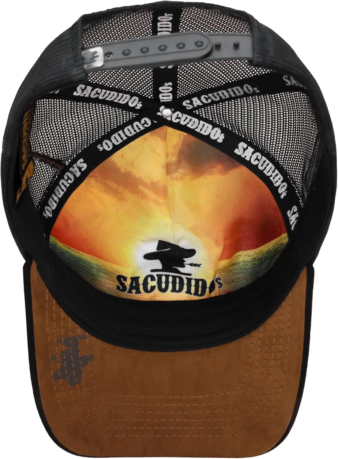 Sacudido's | Trucker Cap Cross Rosary | Snapback Hats, Adjustable, Unisex, Faith - Image 8