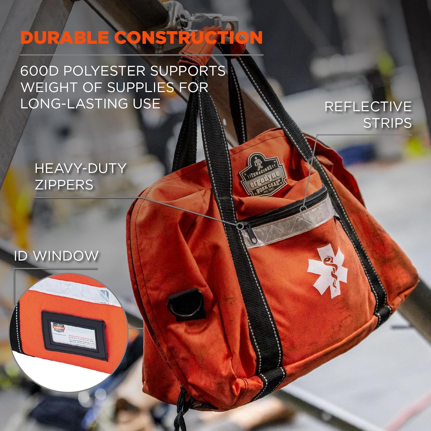 Ergodyne Arsenal 5220 Medic First Responder Trauma Bag, Orange