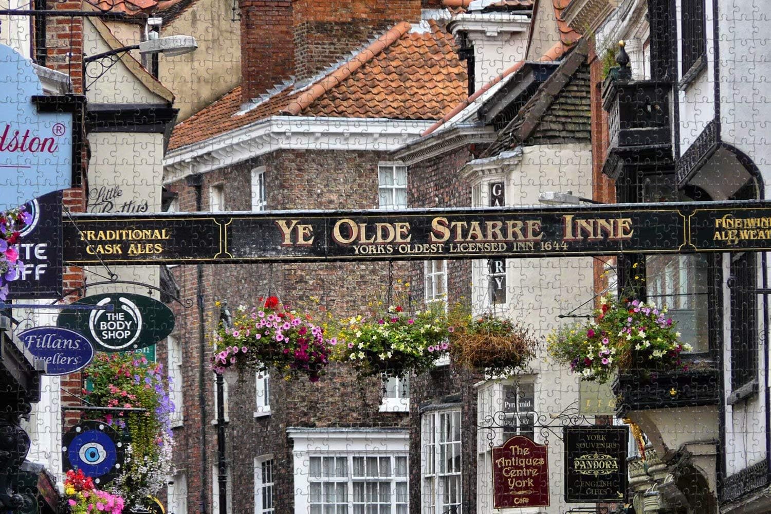 Jigsaw Puzzle for Adults UK England Shambles York Puzzle 1000 Piece Travel Souvenir