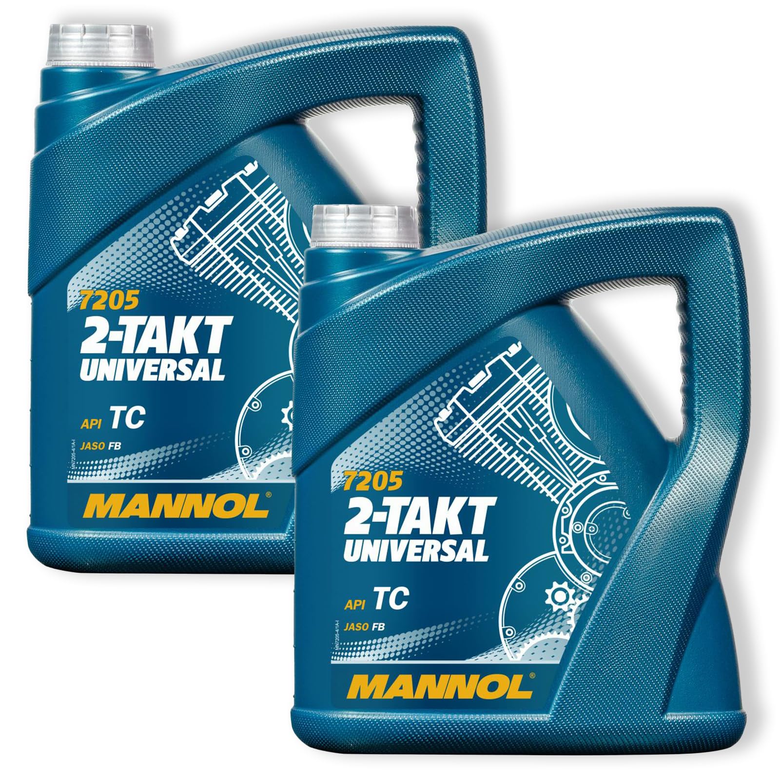 MANNOL 2X 4L Motoröl 2-Takt Universal API TC