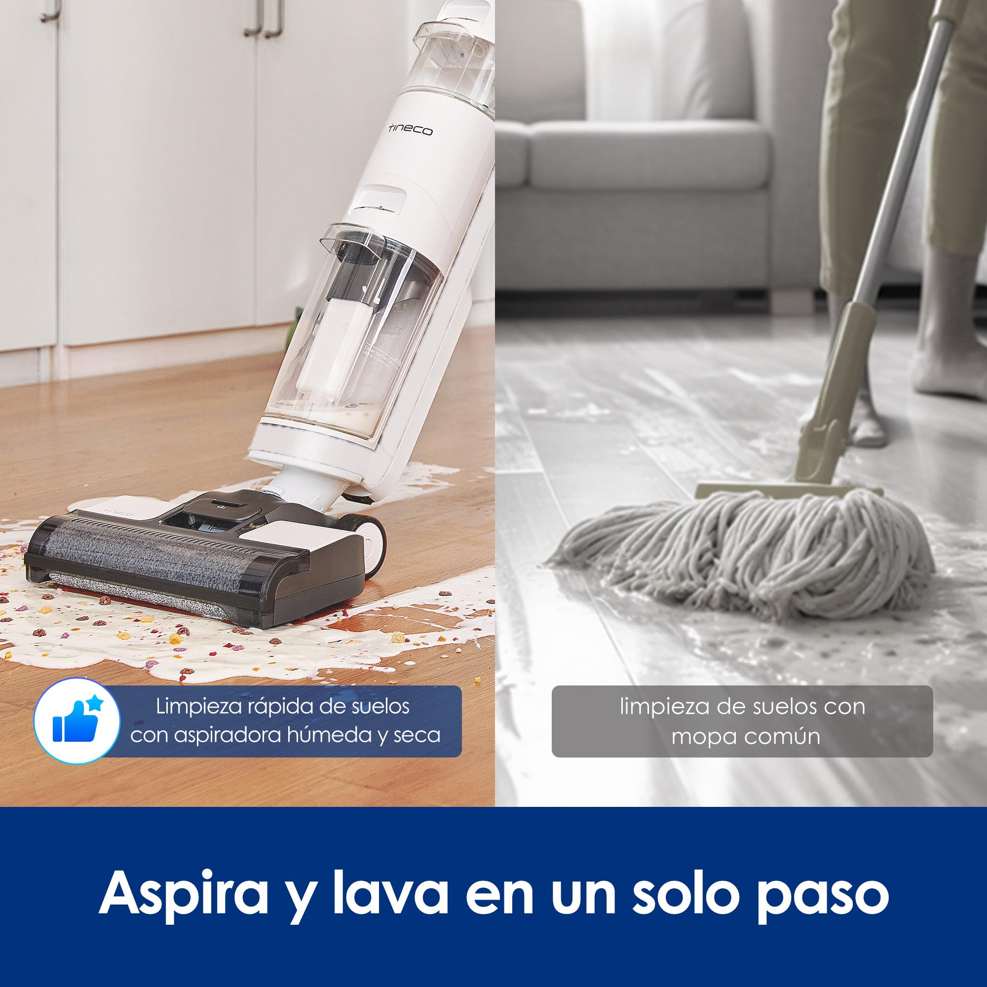 TINECO ifloor 3 breeze complete 掃除機 Tineco Aspiradora en seco y húmedo iFLOOR 3 Breeze Plus