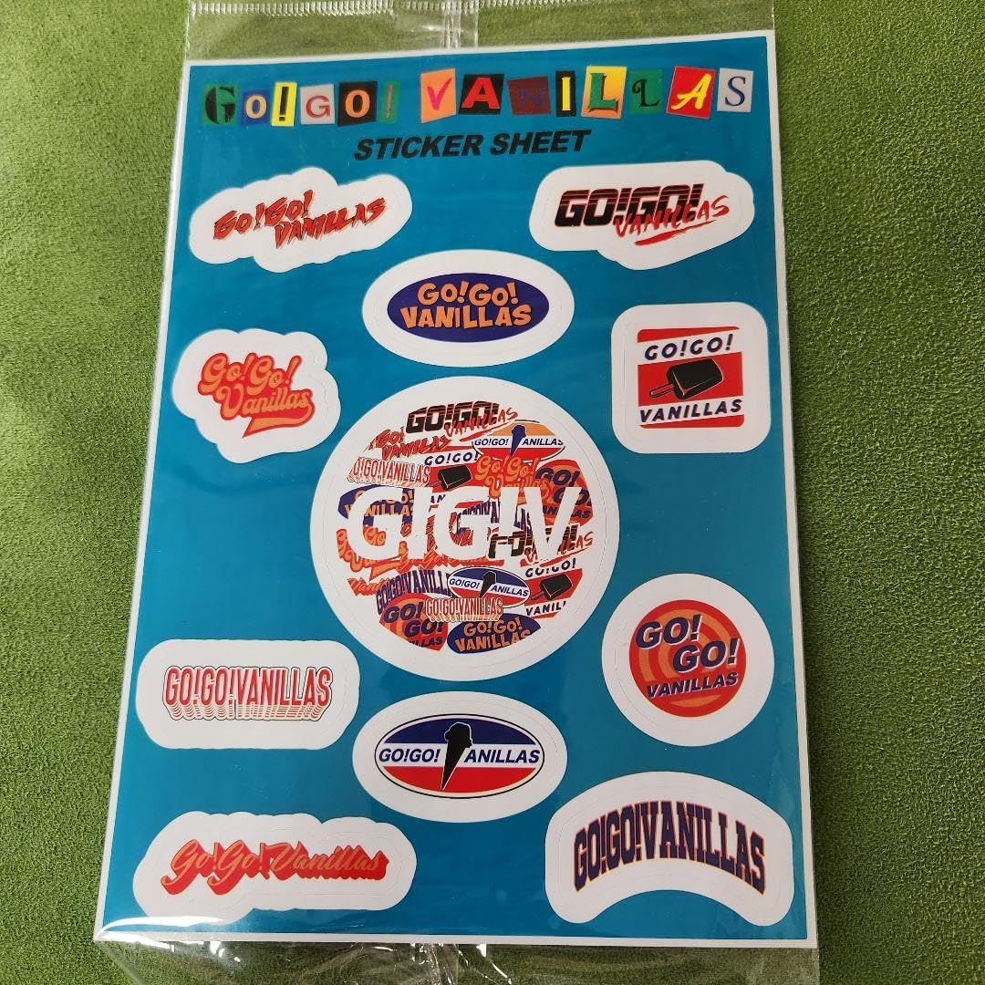 Amazon.co.jp: go!go!vanillas ステッカー : おもちゃ
