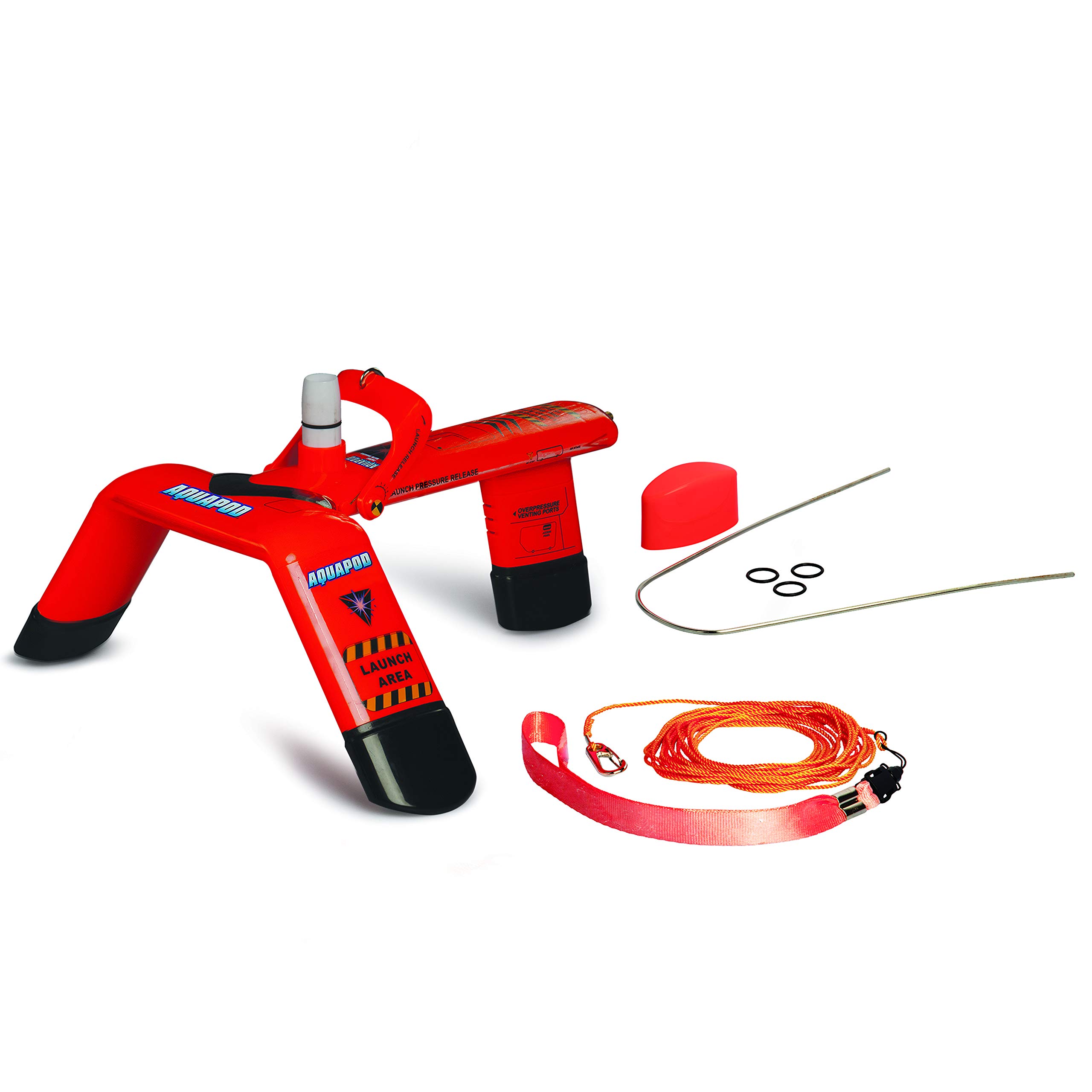 The Original AquaPod Water Bottle Rocket Launcher Kit- Launches Soda Bottles Up to 100 Ft in The Air- Unique Educational Science STEM Toy- Fun Gift for Kids, Boys, Girls, Teens, & Adults