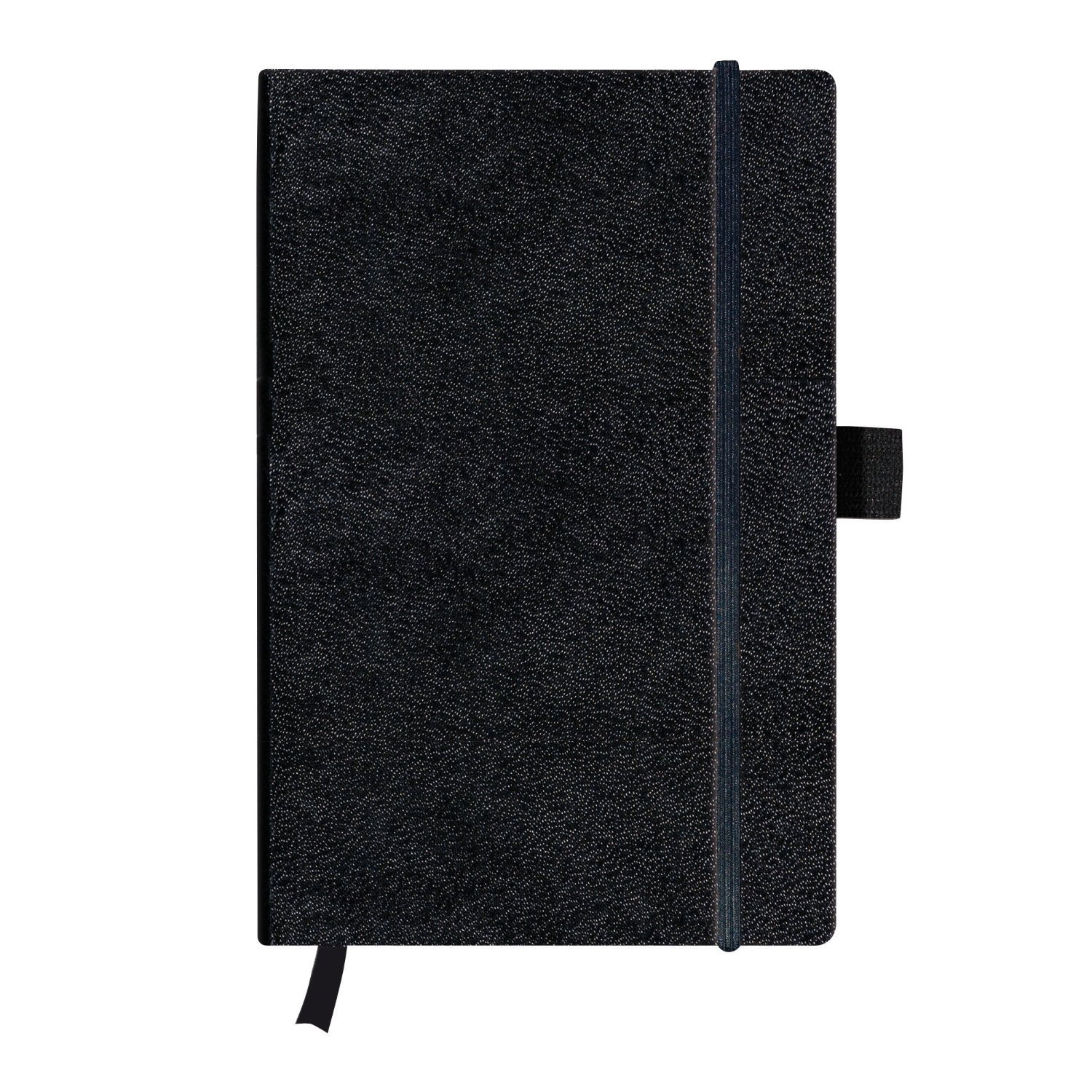 Herlitz my.book Classic 11369790 Lot de 4 carnets de notes A5 96 pages blanches Noir