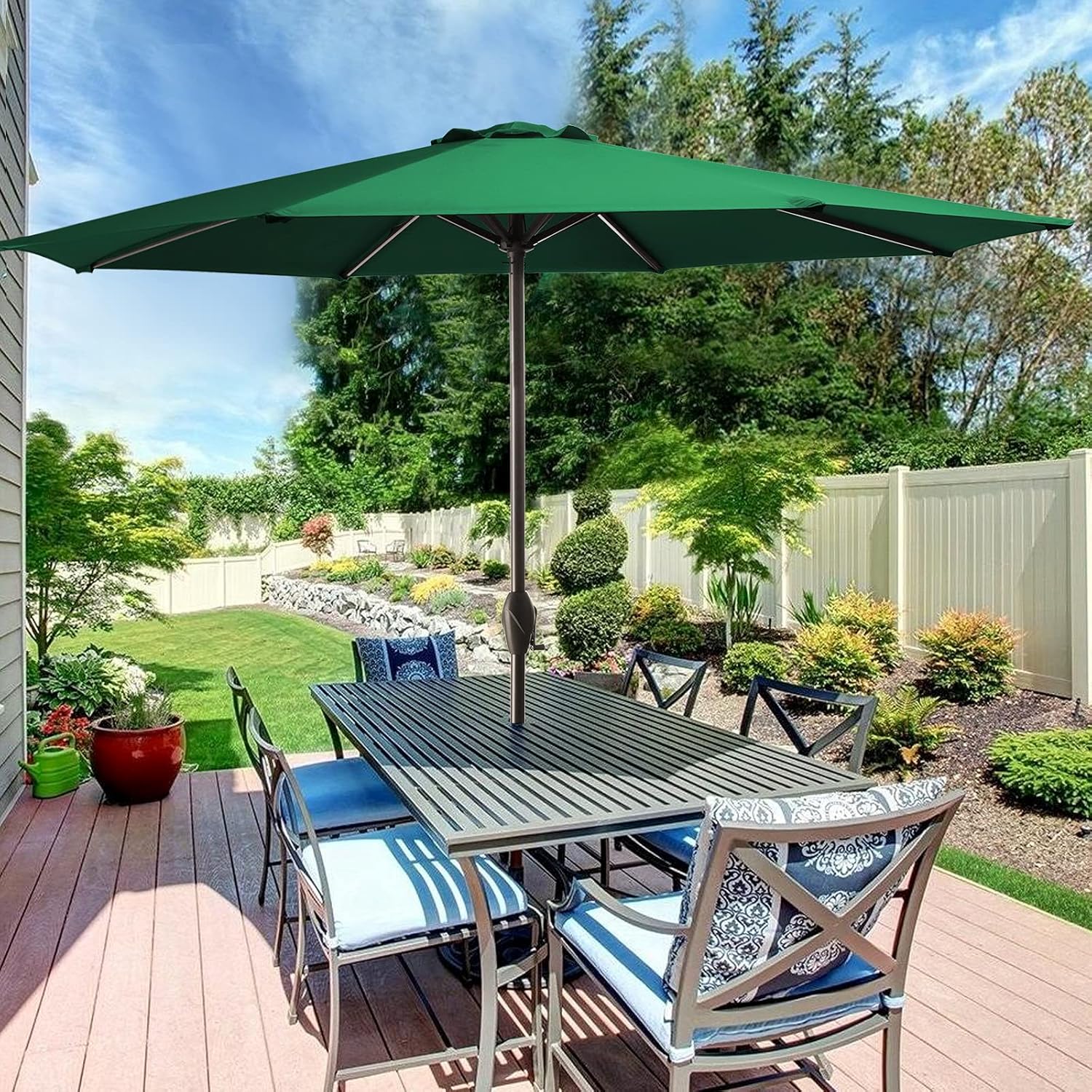 Bumblr 11ft Patio Umbrella Outdoor Market Table Umbrella