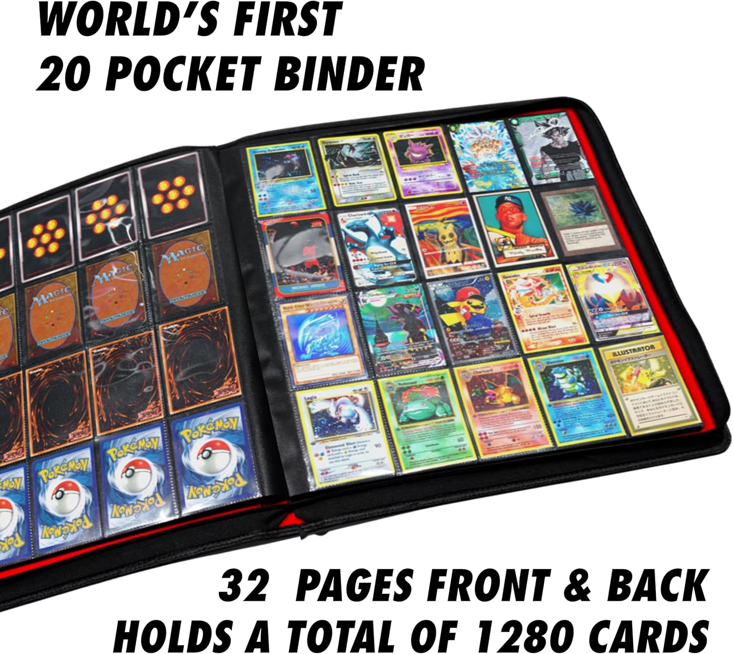 アルバム 1280+ Cards 20 Pocket Card Binder Collector Card Jamaica | Ubuy