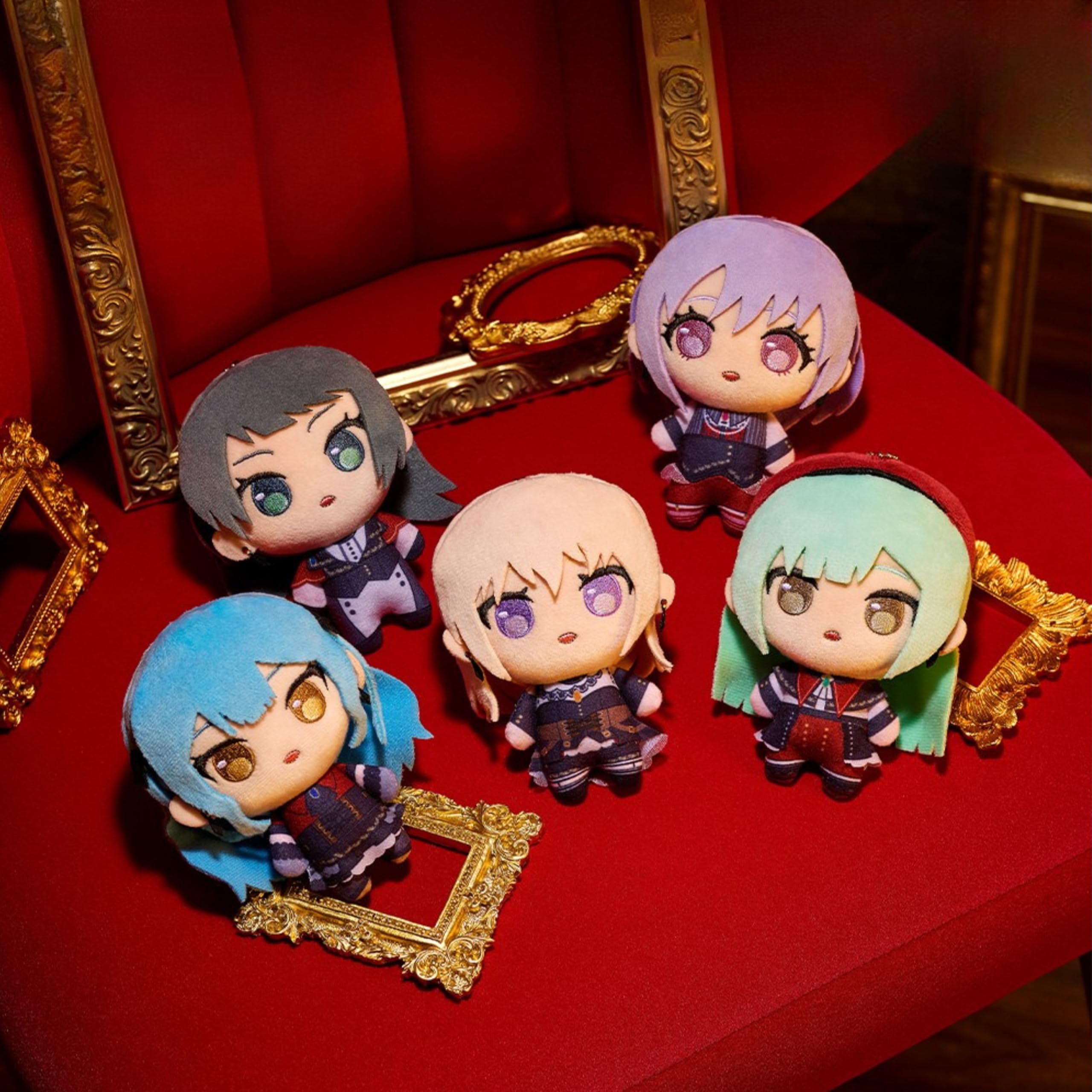 バンドリ　ぷちっしゅ ぬいぐるみ AveMujica　全5種セット Amazon.co.jp: ぷちっしゅ！Ave Mujica 全5種コンプリートセット 約