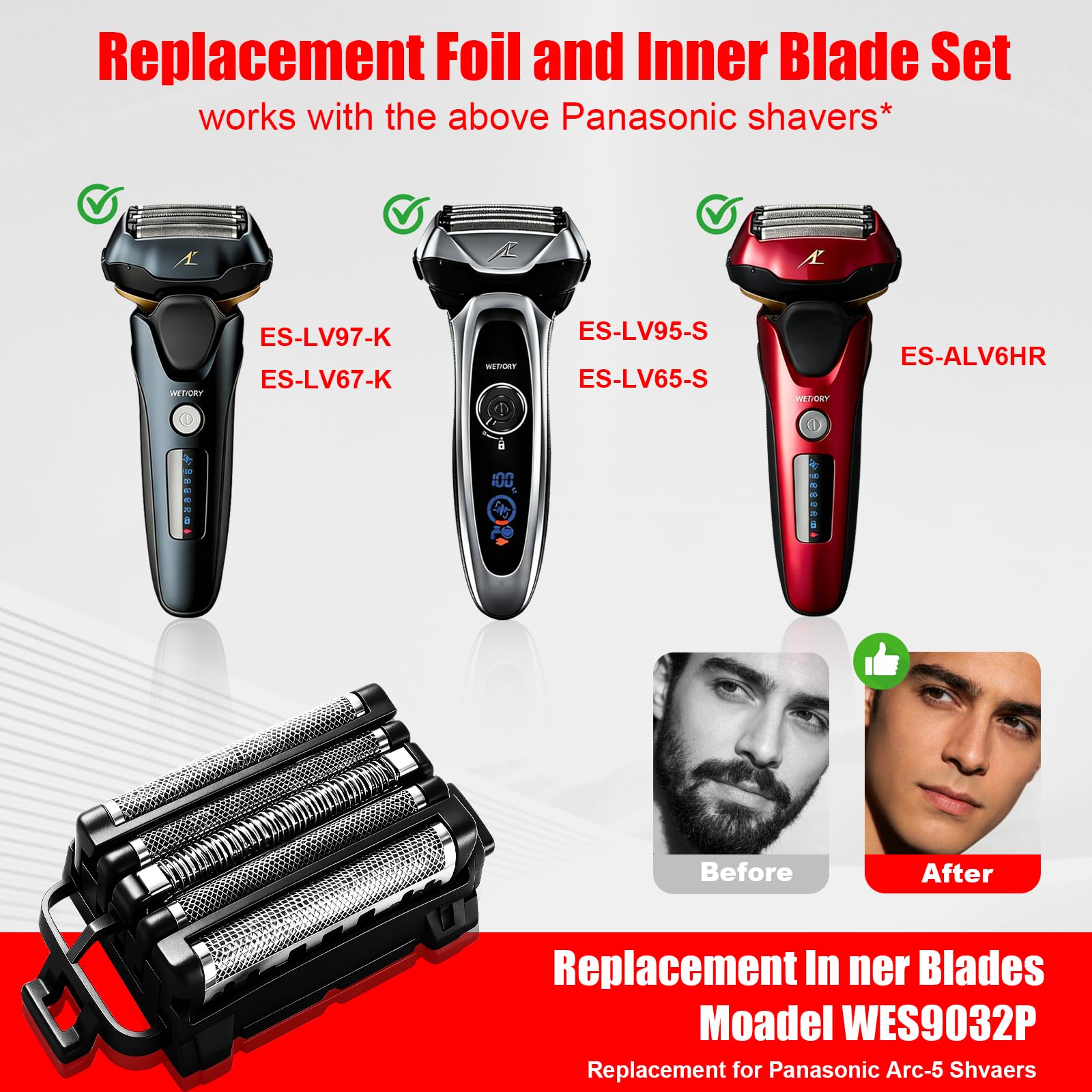 Amazon.com: 1Pack Replacement Blades and Foil Compatible with