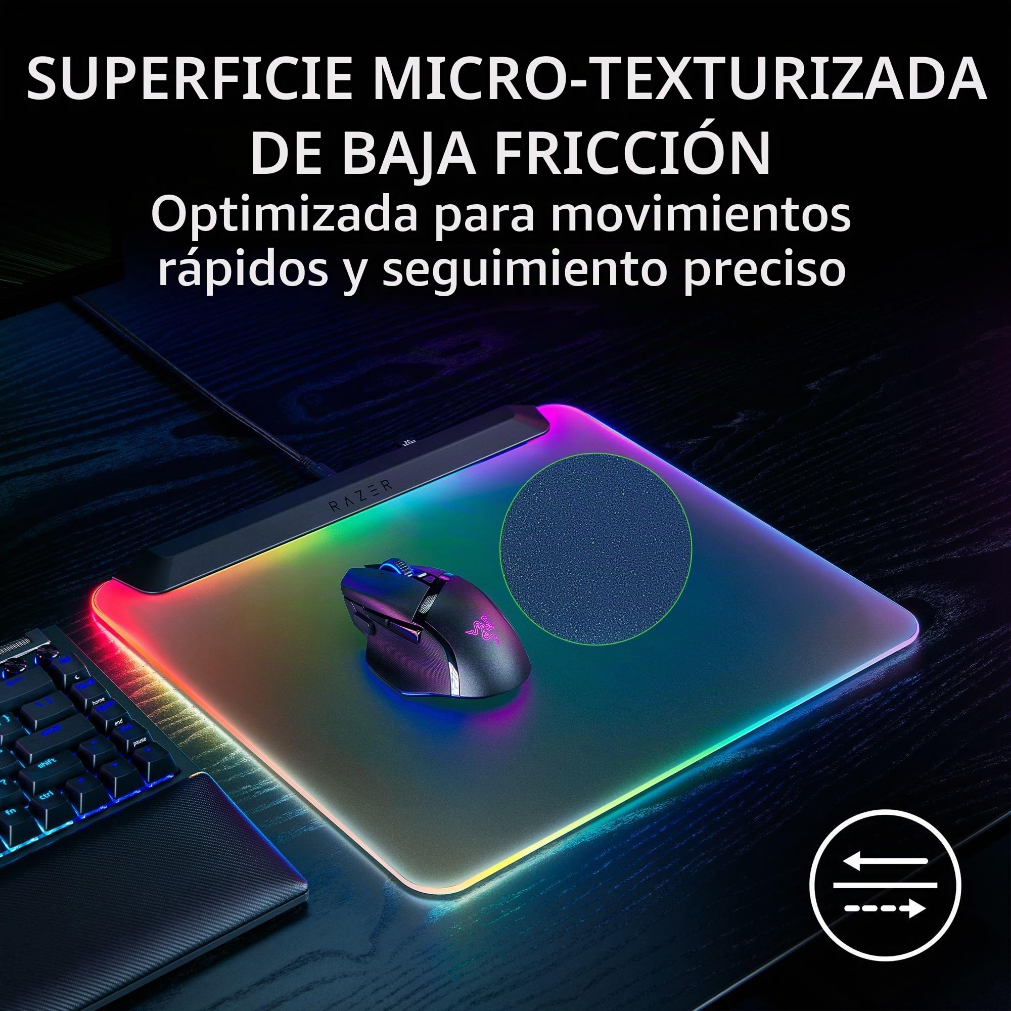 Amazon.com: Razer Firefly V2 Pro Fully Illuminated RGB Gaming
