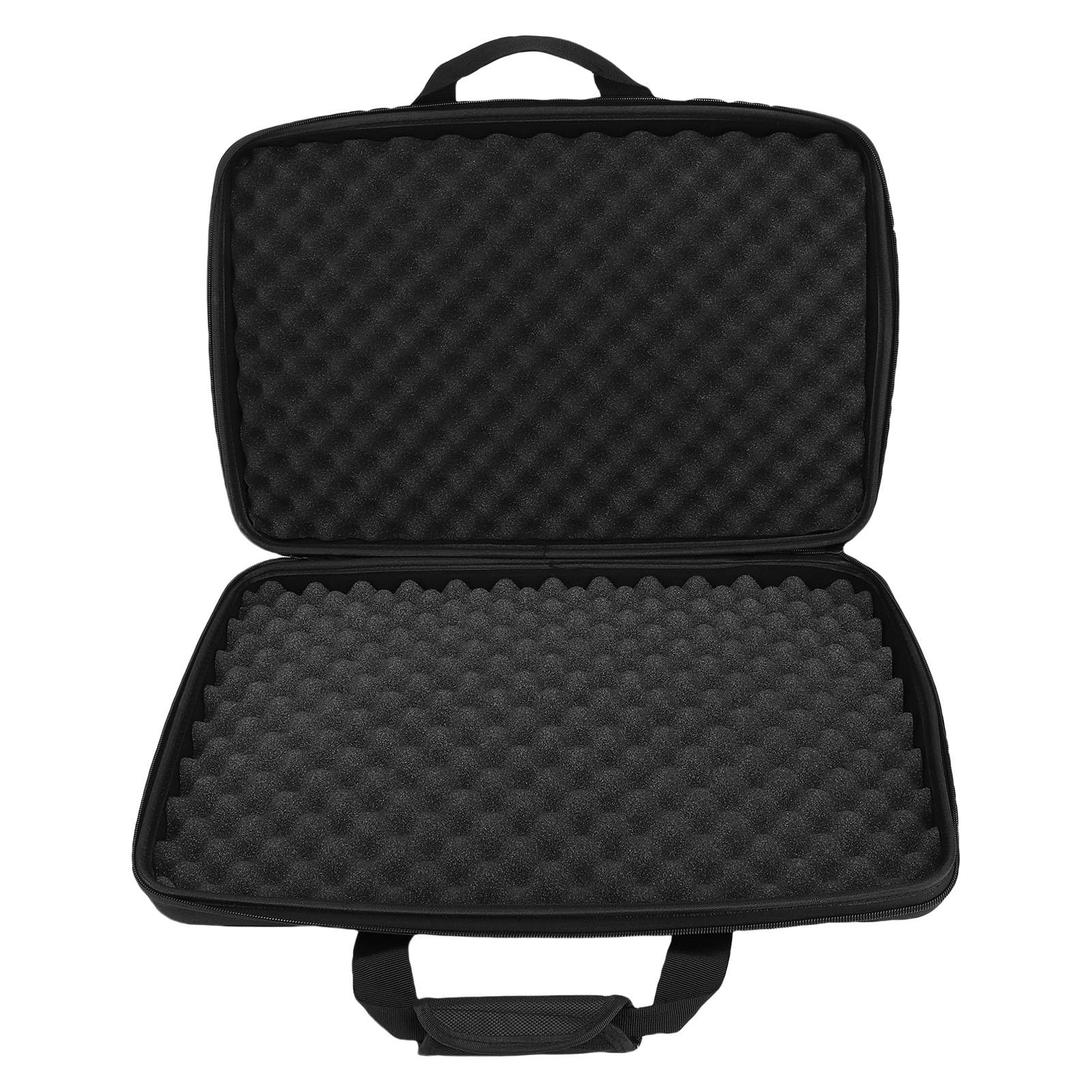 Eujgoov Custodia per Controller DJ EVA con Schiuma Ammortizzante Doppie Cerniere Maniglia Portatile per Controller DJ a 2 DDJ FLX4 400 SB2 SB3 RB