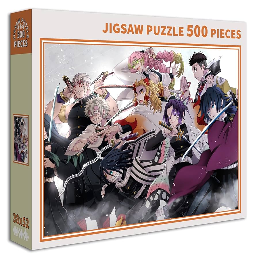 ジクソーパズル完成品アニメ　７２ｘ４９ｃｍ Amazon.co.jp: 鬼滅の刃 ジグソーパズル 500 PCS XGMZR214-9