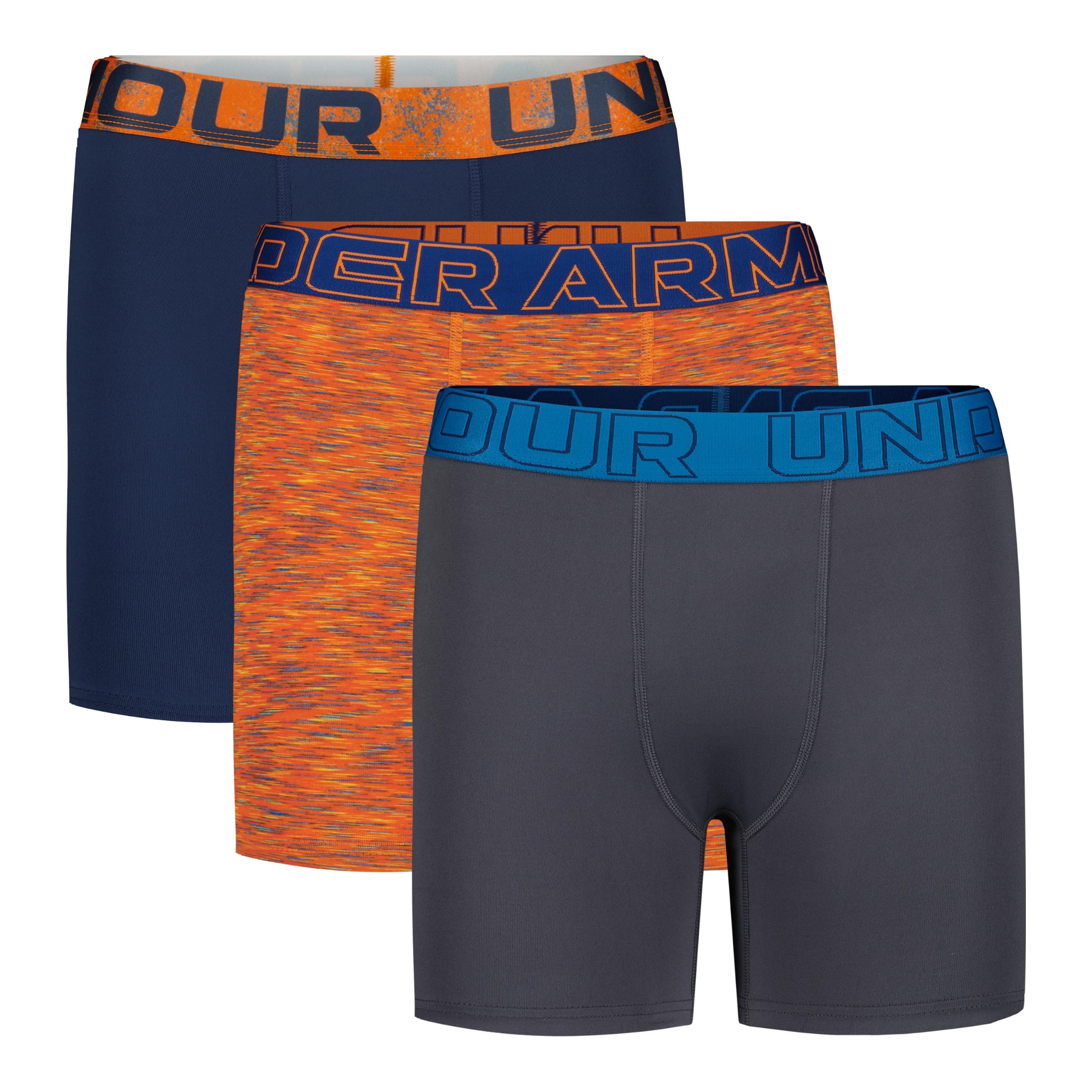 Under Armour Performance Tech- Prints 3-pack (big Kid)