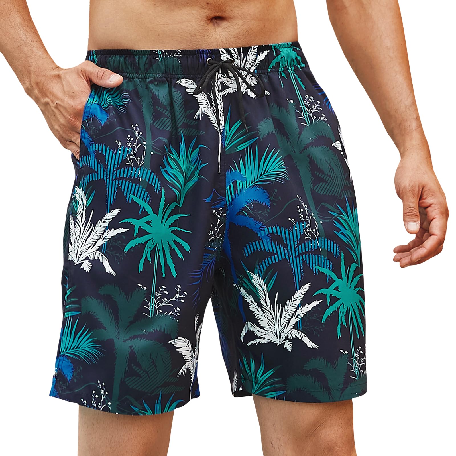 Enlision Mens Swimming Shorts Swim Trunks Board Shorts for Men Quick Dry with Pockets Summer Holiday Surf Beach Shorts S-3XL
