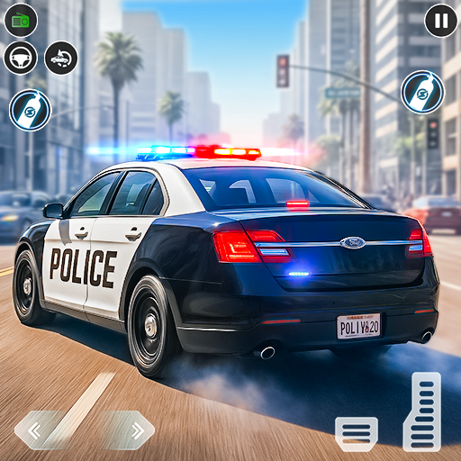 Police Car Chase Drift Racing: City Cop Pursuit 3D