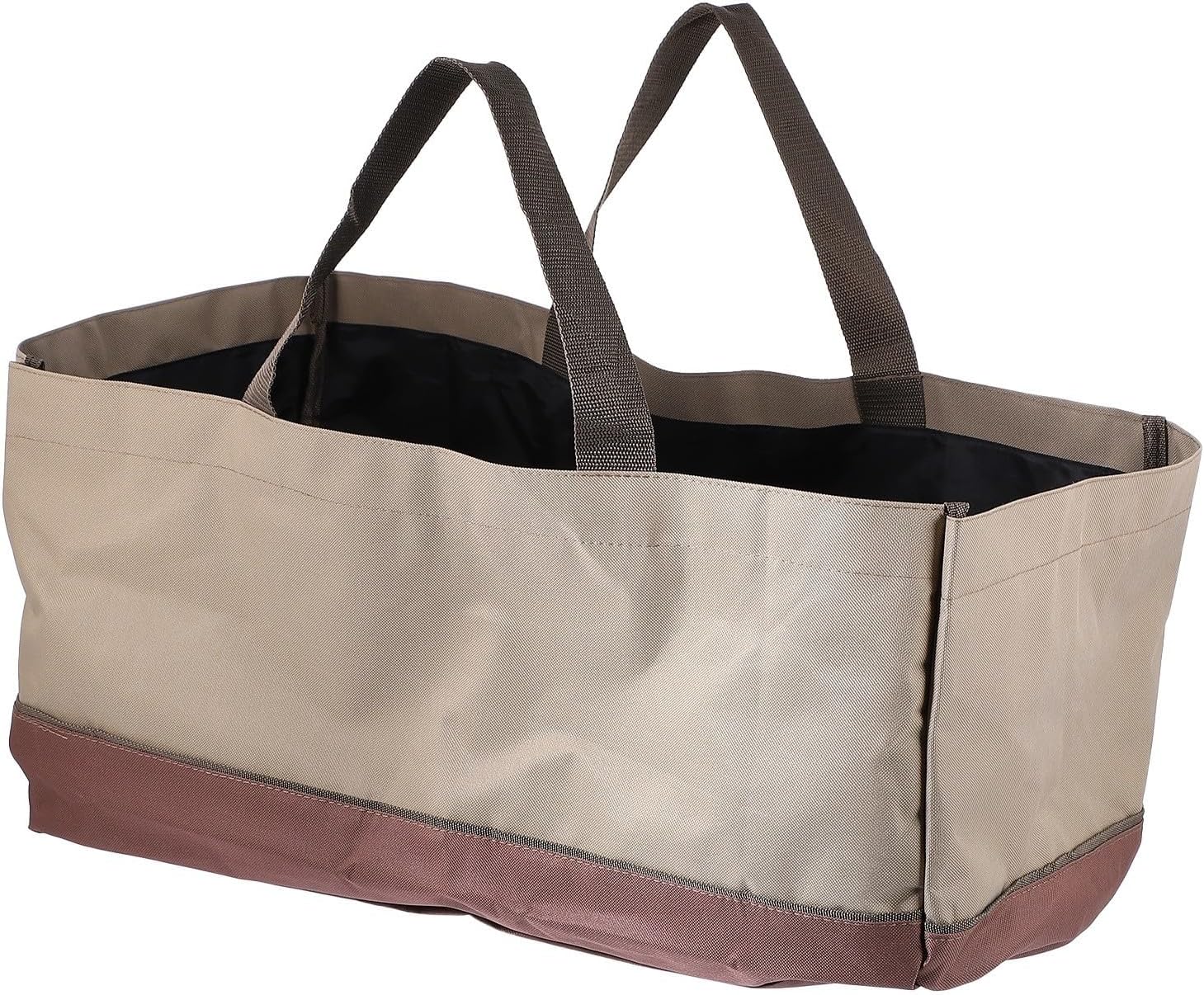Ipetboom Firewood Storage Bag with Double Handles, Oxford Cloth Carrier