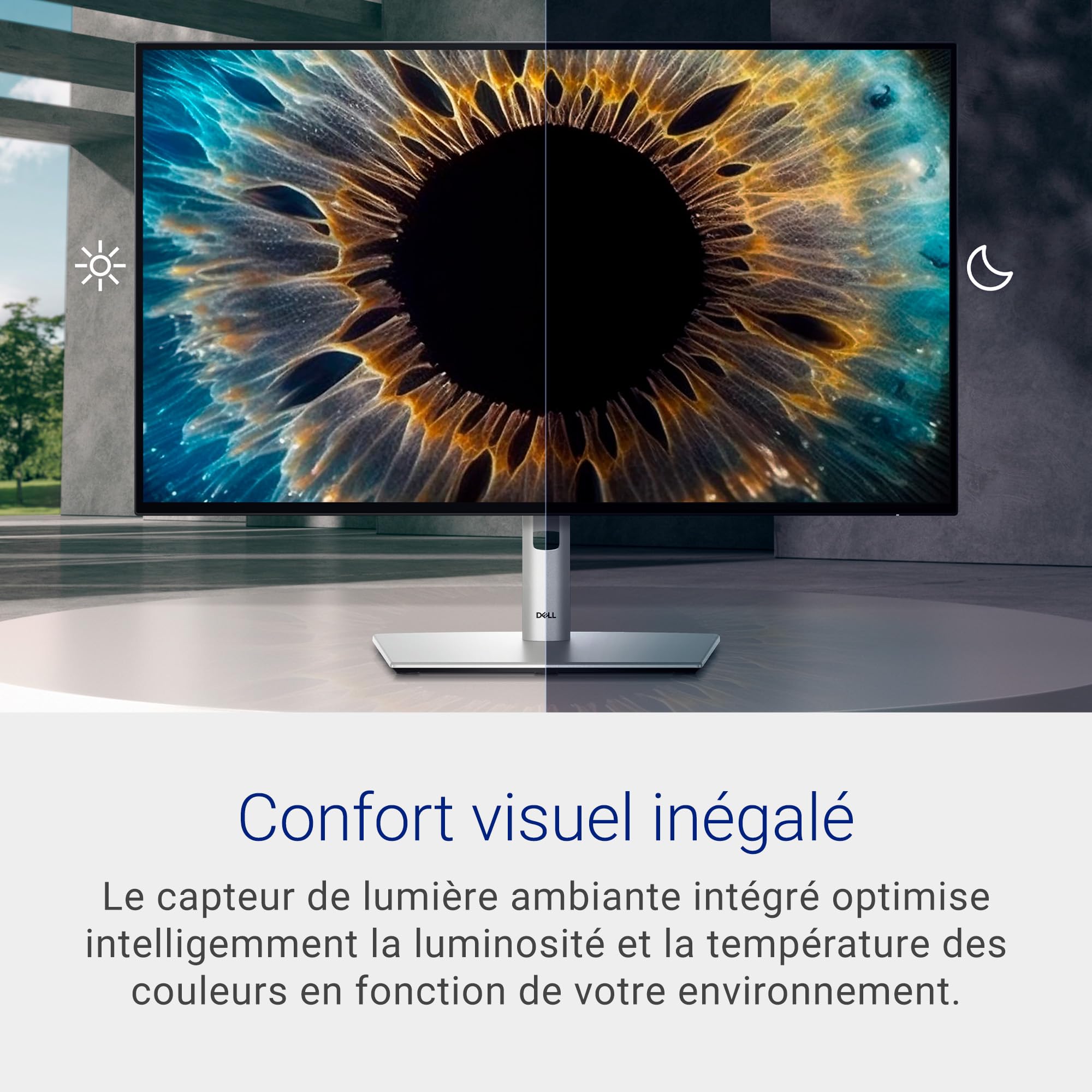 Dell U2724D UltraSharp 27" QHD (2560x1440) Écran PC, 120Hz, IPS Black, 5ms, 98% DCI-P3, 2X USB-C, 2X DisplayPort, HDMI, 3X USB, Garantie 3 Ans, Argent