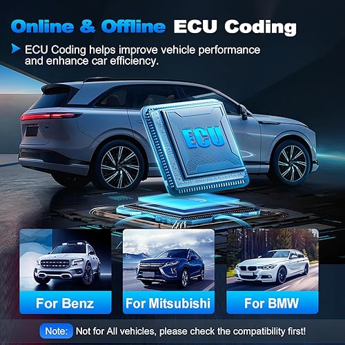 Miniatura 5 de XTOOL Herramienta de escaneo bidireccional D7S, herramienta de diagnóstico de escáner OBD2 2025 con autenticación automática FCA, escáner de