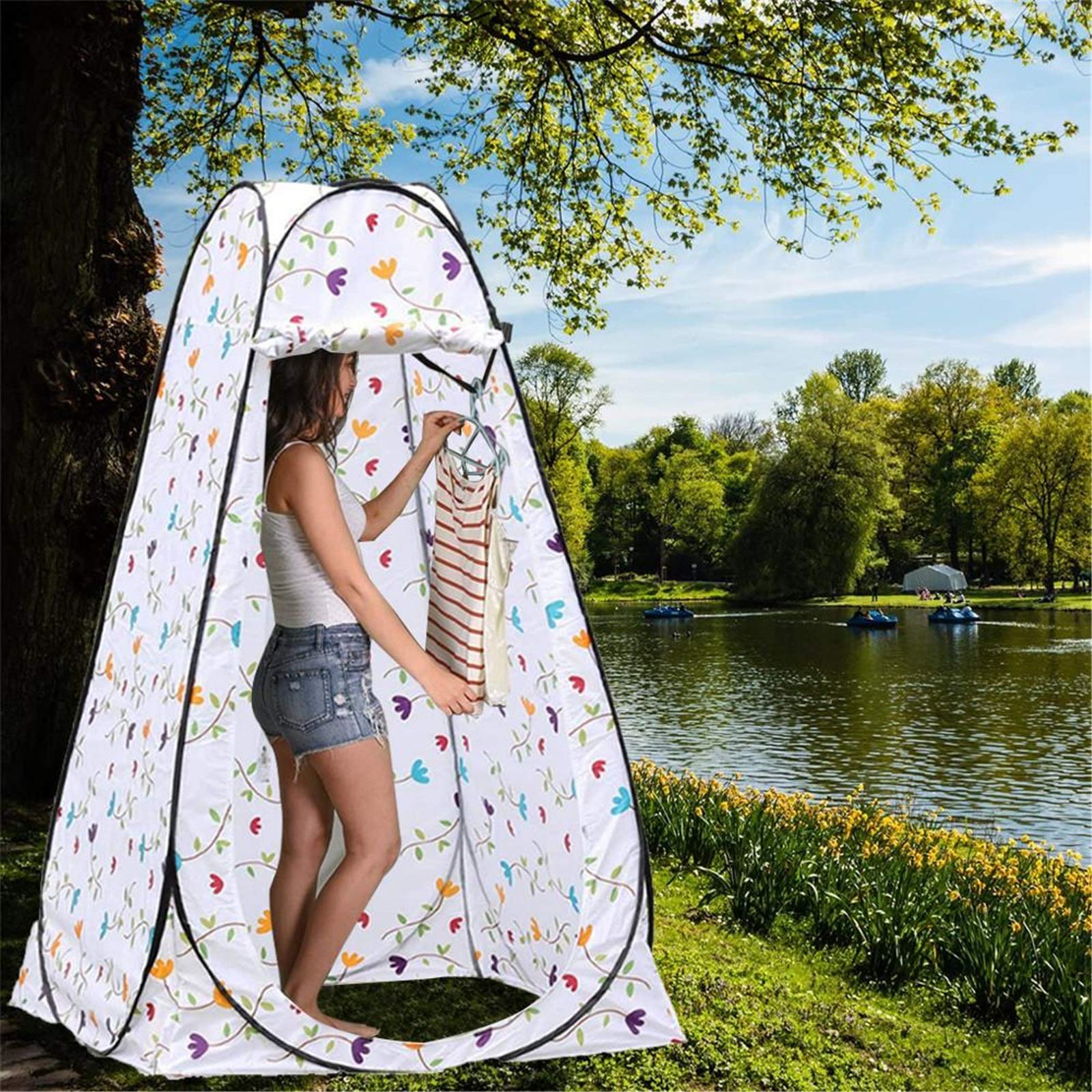 Tenda Spogliatoio Portatile Privacy portatile Doccia Toilette da campeggio Tenda viaggio Picnic per la Privacy in Campeggio