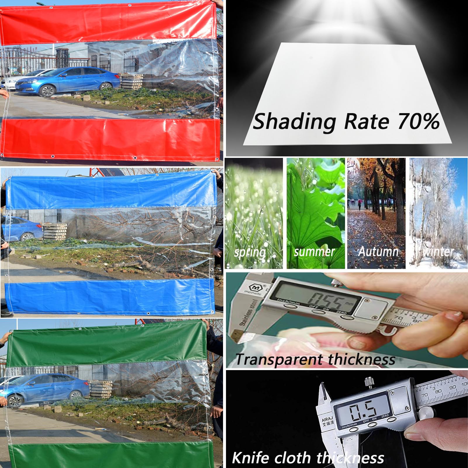 SRHIMEOS 2x2.5m Bache Impermeable Ultra Résistante, Bâche | FindTheDeal