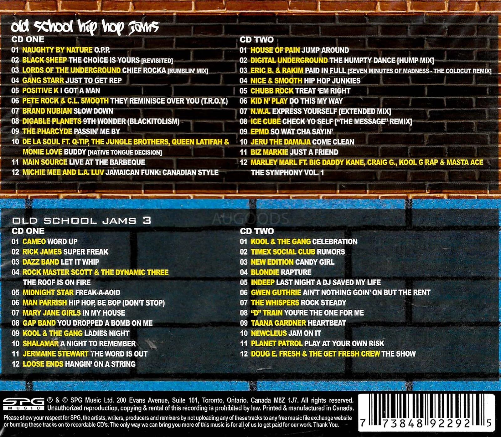 Vol. 3-Old School Hip Hop Jams & Jams