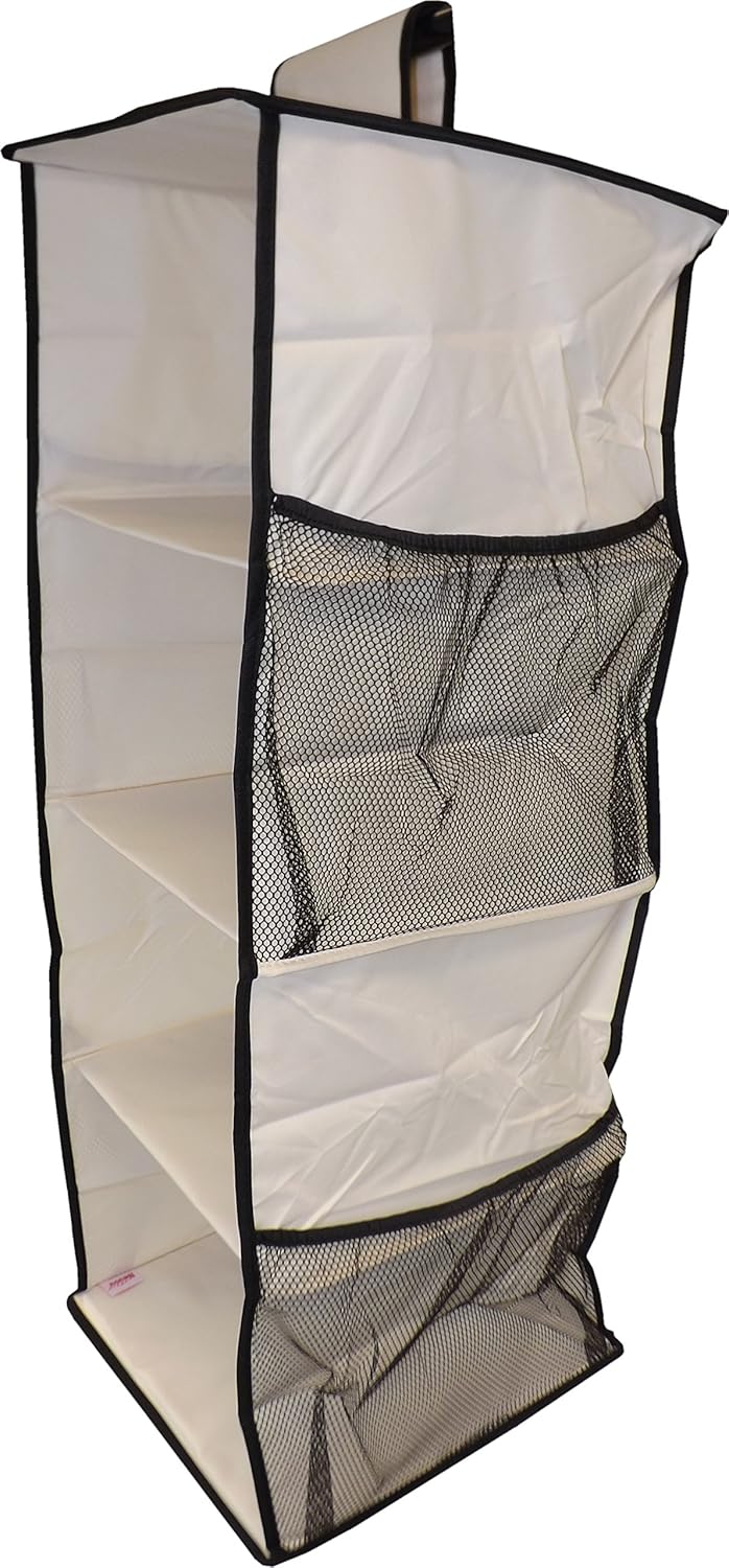 Neusu Hanging Wardrobe Storage Organiser 4 Extra Large Hanging