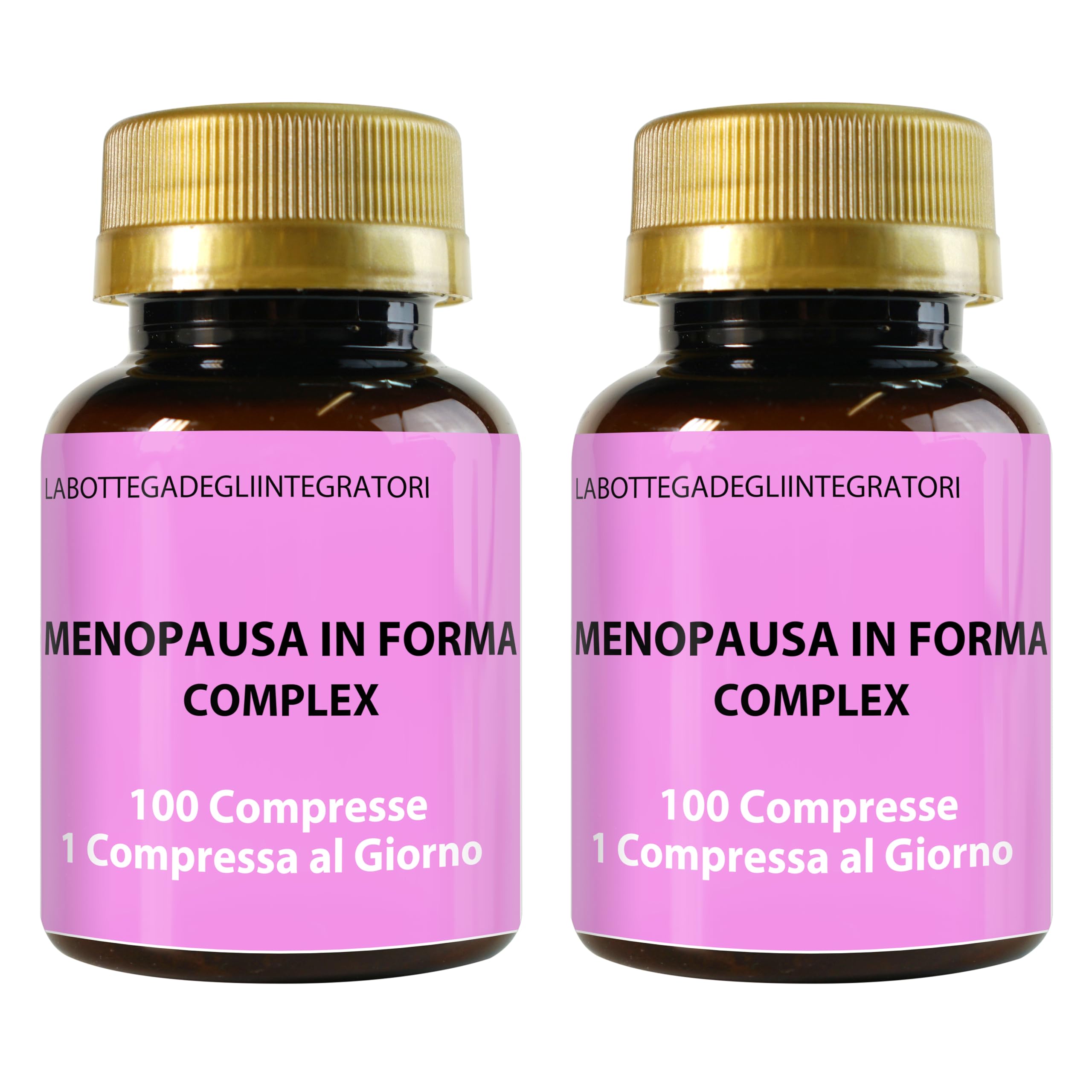 Kudzu e Trifoglio Rosso Ricchi in Isoflavoni, con Cimicifuga Agnocasto Moringa Salvia Dioscorea Verbena | Menopausa In Forma Complex 200 Compresse | Metabolismo, Peso, Rilassamento, Vampate
