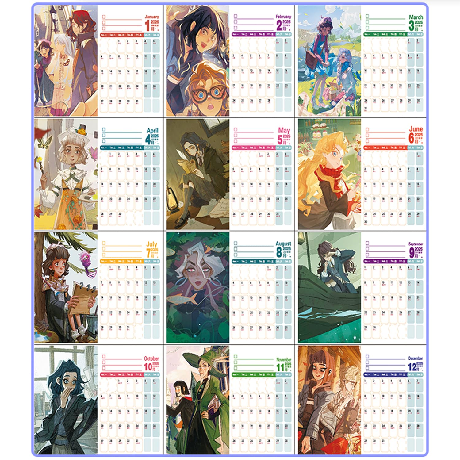 Amazon.co.jp: ハリーポッター 卓上カレンダー 2025-2026 ハリー ロン