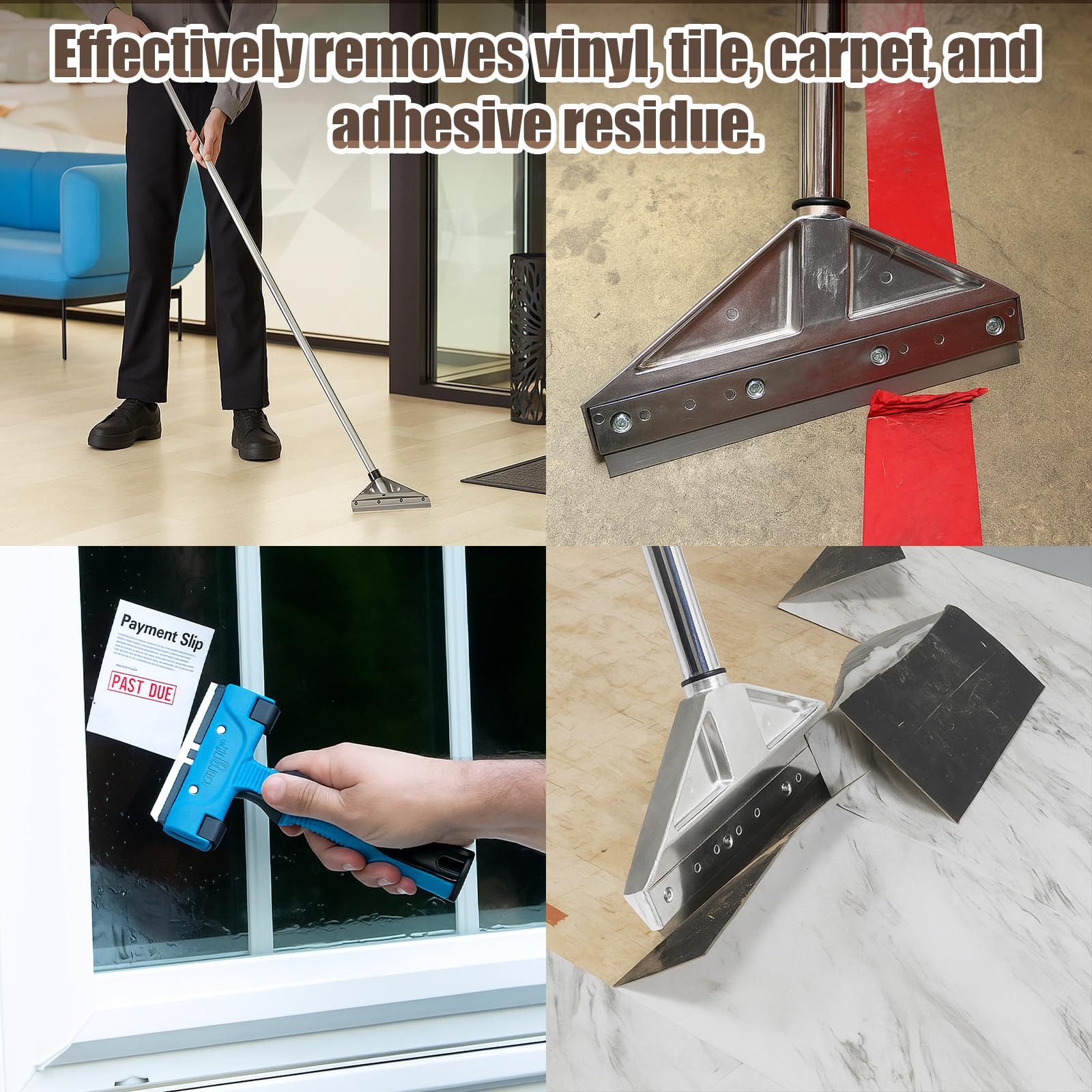 Hicarer Floor Scraper Blades - 20 Pack -6