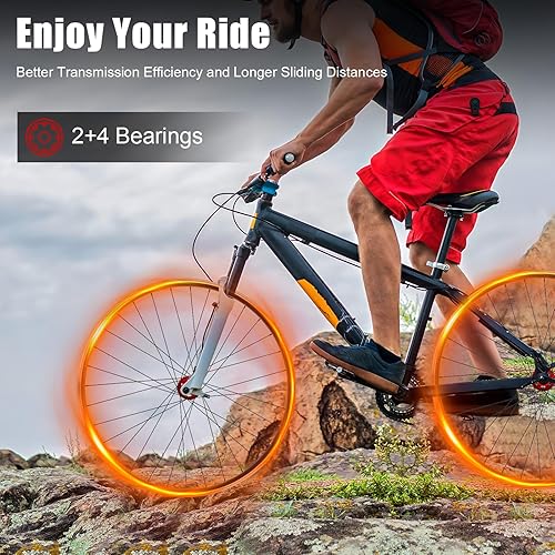 Miniatura 2 de Juego de ruedas de bicicleta de montaña de 29 pulgadas, ruedas de bicicleta de montaña de doble disco, llanta de aleación de aluminio, liberación