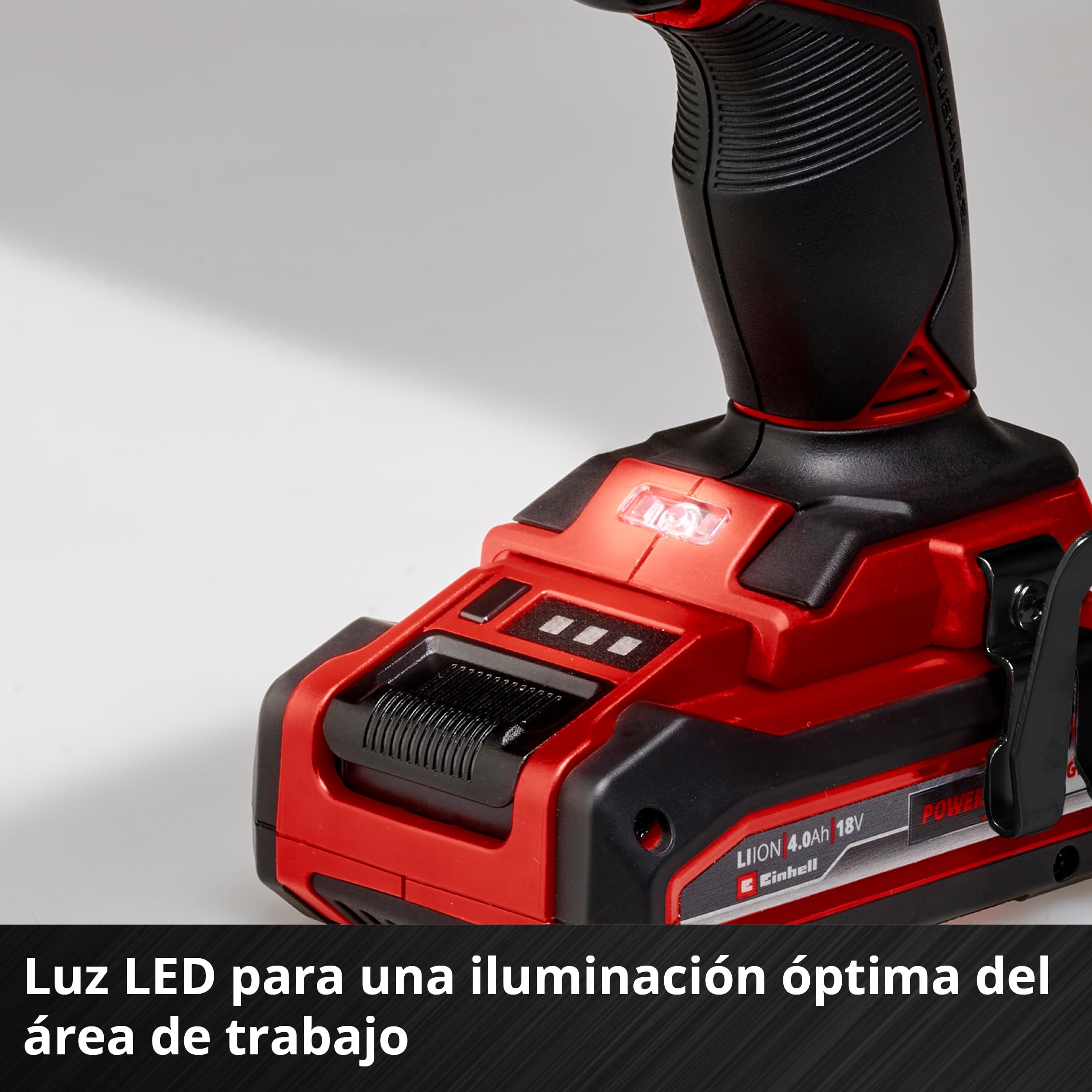 Einhell Professional Taladro atornillador a batería TP-CD 18/50 Li BL Solo | PXC | 18 V | Brushless | 50 Nm | Portabrocas de 13 mm | 2 velocidades | 19+1 niveles de par | sin batería