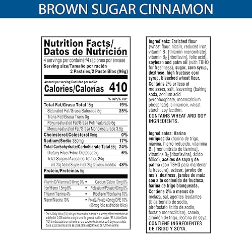 Miniatura 83 de Pop-Tarts, Pasteles tostadoras de desayuno, frambuesa esmerilada, horneadas con orgullo en los Estados Unidos, 96