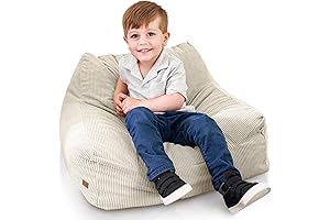 ZICOTO Soft Memory Foam Bean Bag Chair for Toddlers