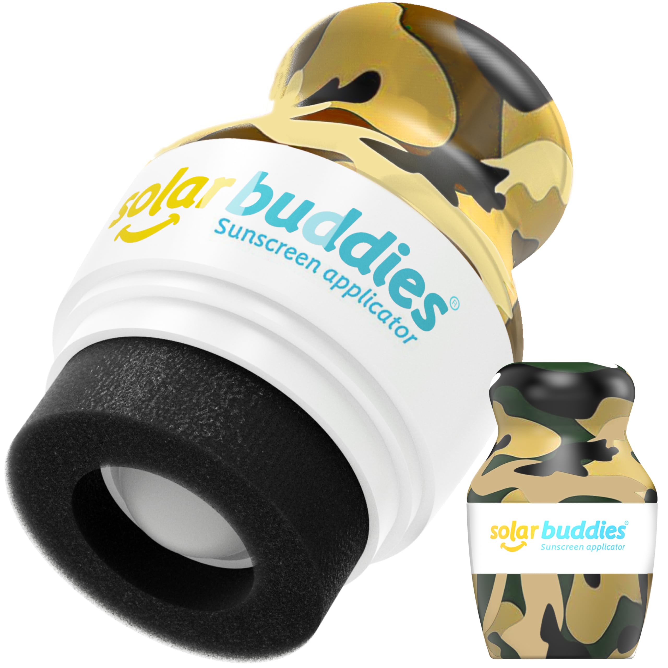 Solar Buddies Sunscreen Applicator - Nude - Refillable Roll on Sponge Sunscreen, Suncream & Lotion Applicator For Kids, Adults & Families - Holds 3.4fl oz, Perfect Size for Travel — view 7