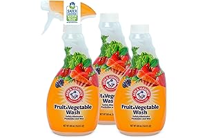 Arm & Hammer Fruit & Vegetable Wash: Effective Fruit Cleaner for Fresh Produce