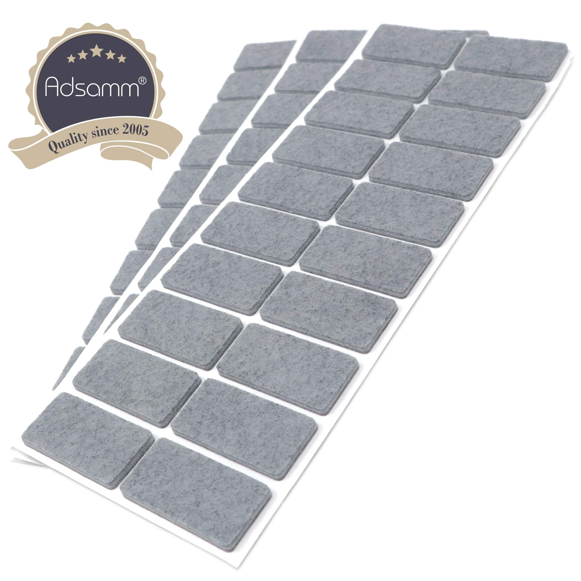 Vilt stoelpoten bruin 100x90 mm zelfklevend-online kopen - is onderdeel van B2C Multi-Services