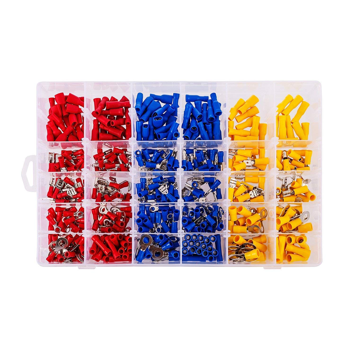 Amazon.co.jp: 【Amazon.co.jp 限定】絶縁圧着端子セット 480個  