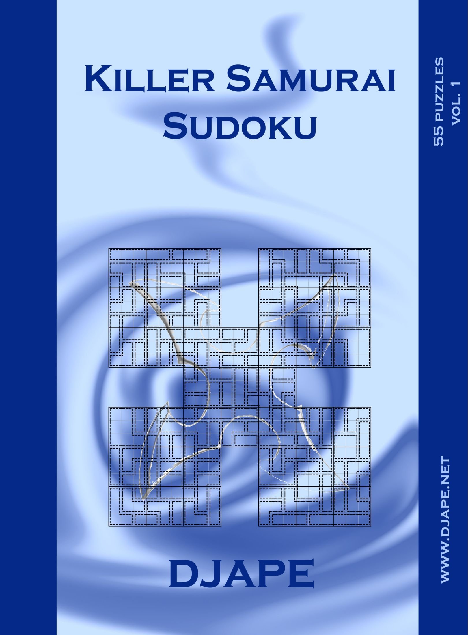 Killer Samurai Sudoku: 55 puzzles (vol.1)