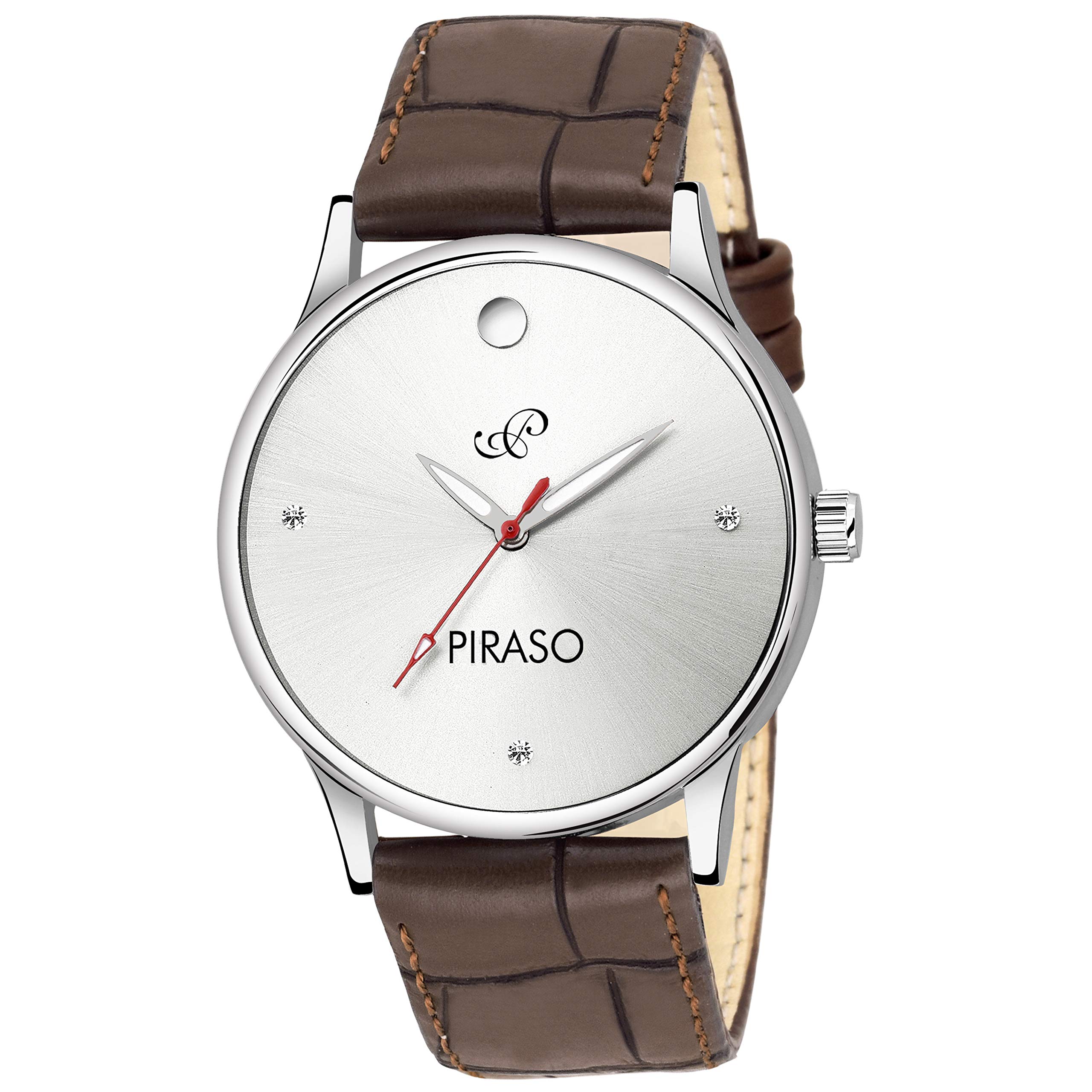 PIRASO Times Slim MOVADO Watch for- Men- 61-Silver-SX (B07MFH3D6Y) Amazon Price History, Amazon Price Tracker