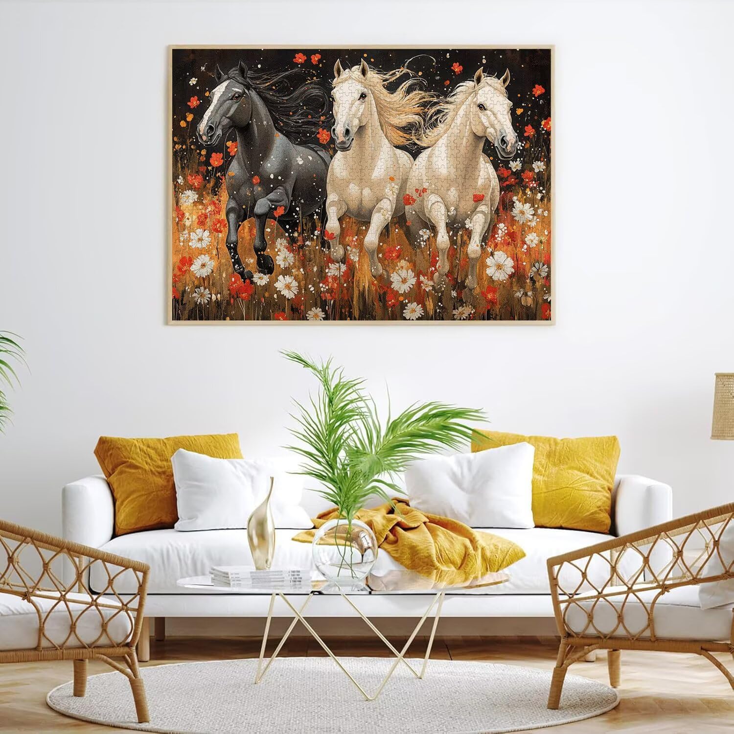 1500 sztuk puzzli dla dorosłych, gry rodzinne, roślina zwierzęca, n-487