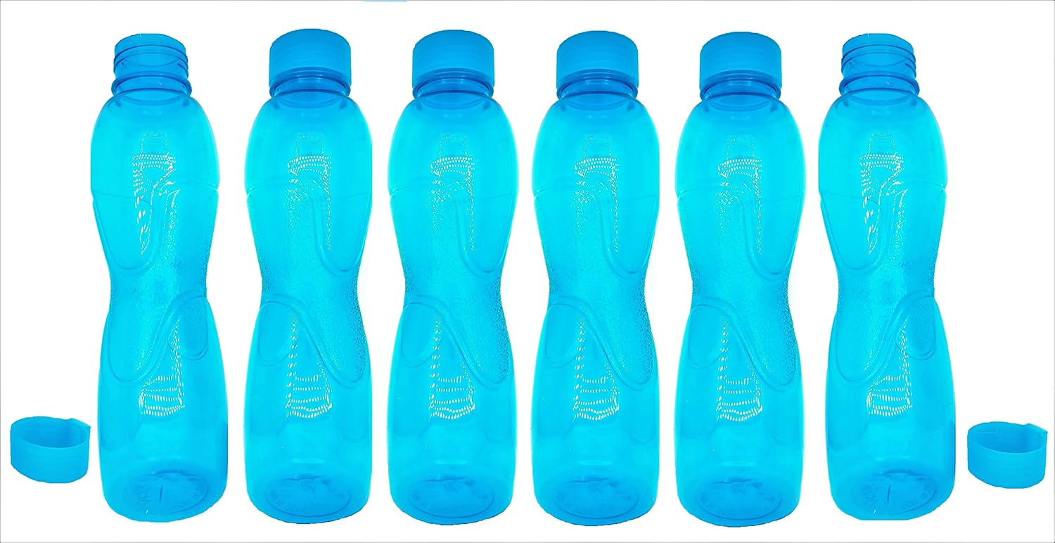 Buy Raviour Lifestyle Water Bottle & Fridge Bottle(Pack of 6)(1000ml) Online at Low Prices in