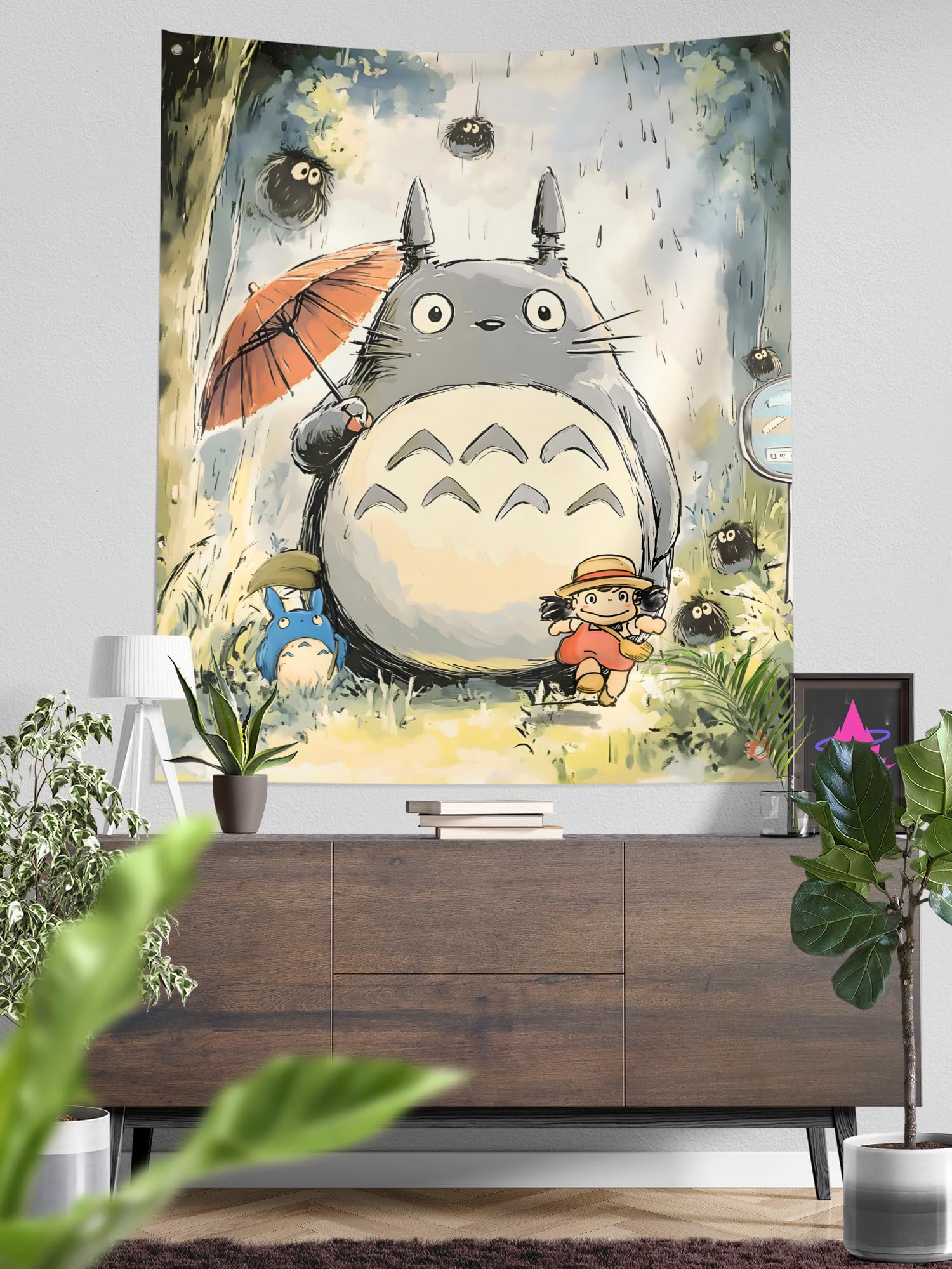 Forest Guardian Anime Tapestry - Wall Art Decor -1 Forest Guardian Anime Tapestry - Wall Art Decor -1