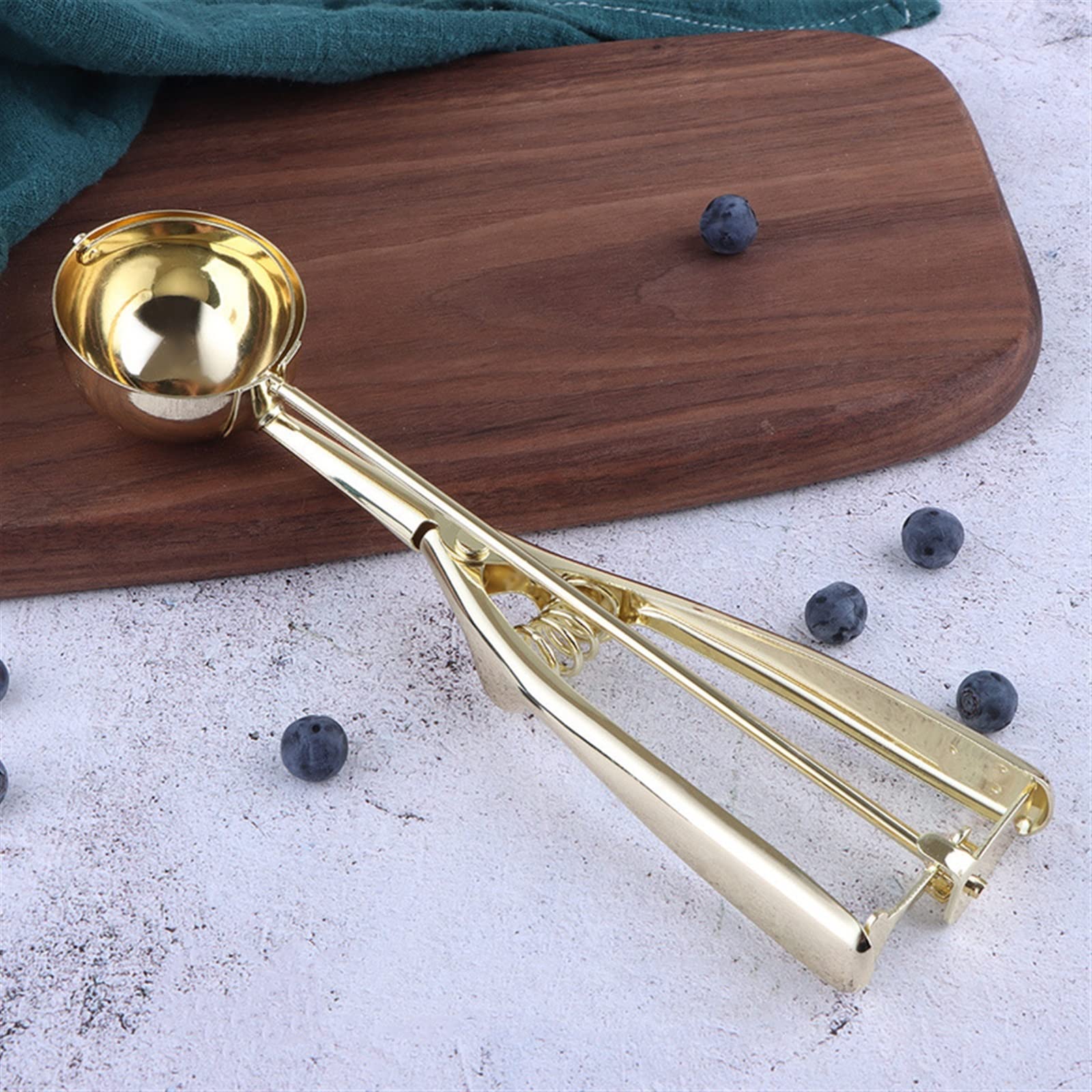 JINGYAN Cuillères à glace Ice cream spoon stainless steel ice tool(1)