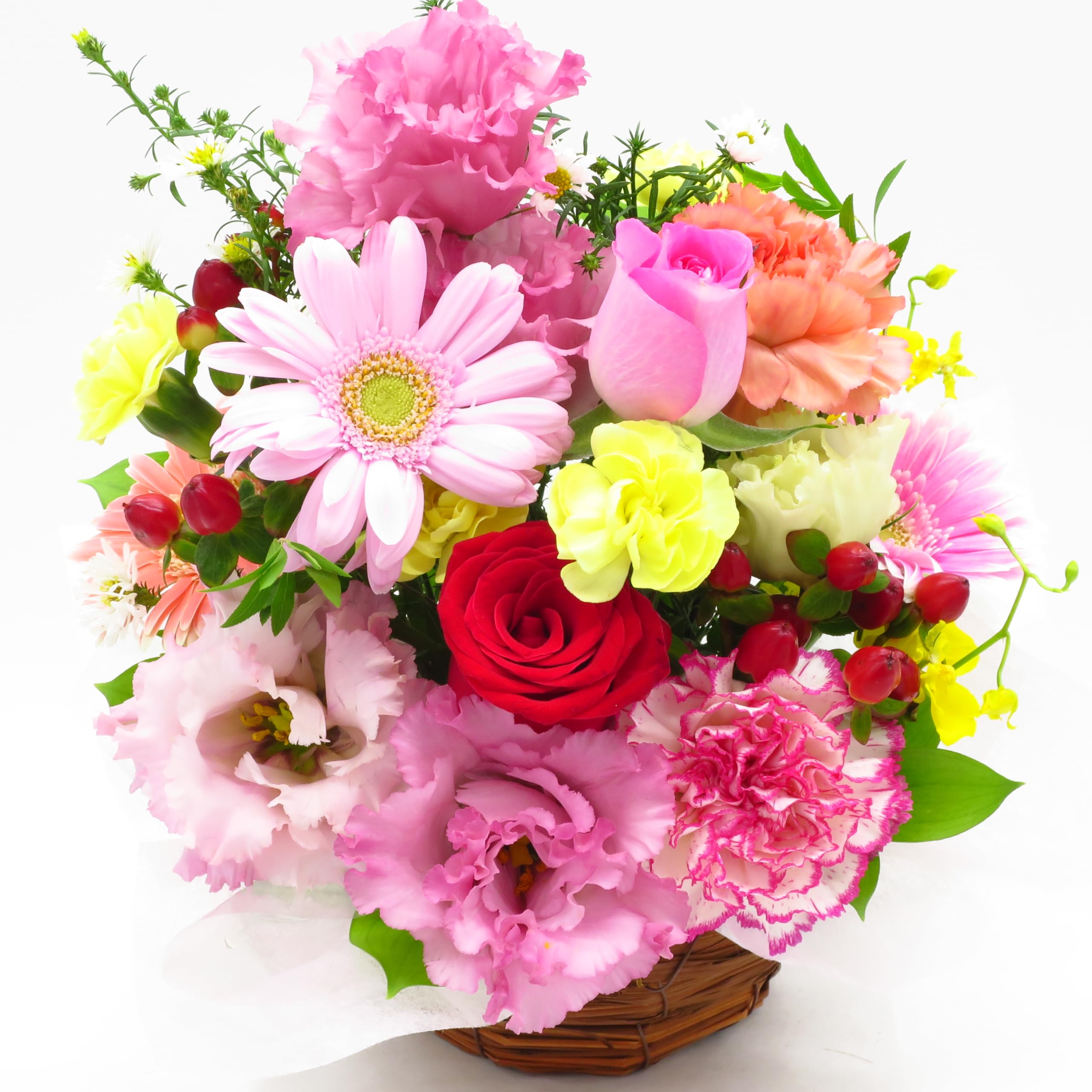 アメリカンフラワー　アレンジメント バラユリ　プレゼントにも アメリカンフラワー アレンジメント バラユリ プレゼントにも