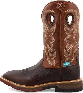 Twisted X Men's12 Pull On Soft Toe Waterproof Western Work Boot