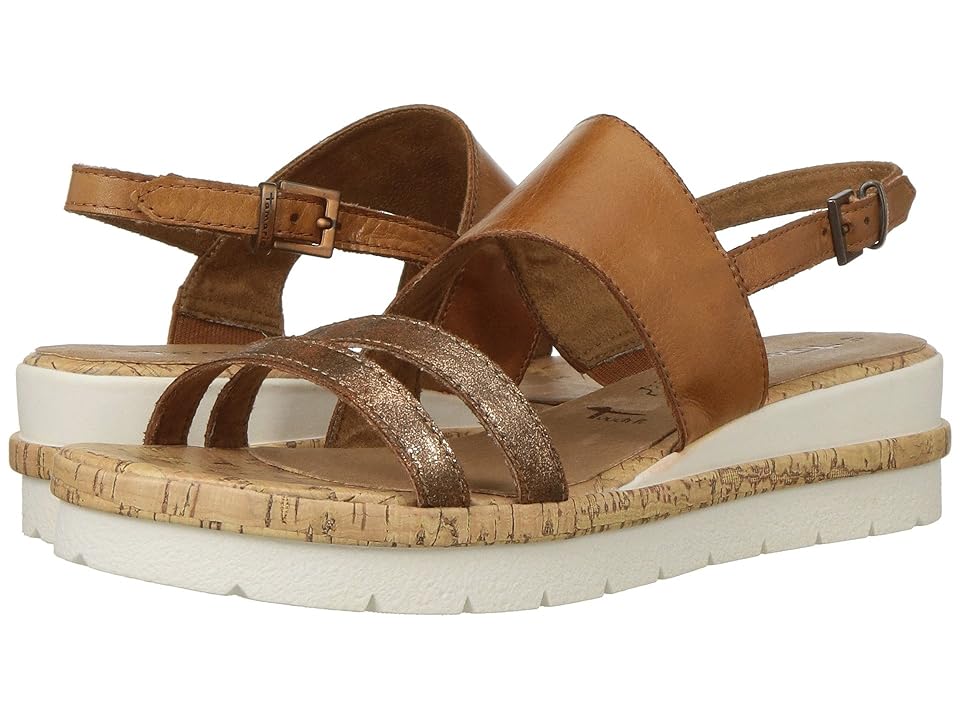 

Tamaris Eda 1-1-28205-20 (Nut) Women's Sandals
