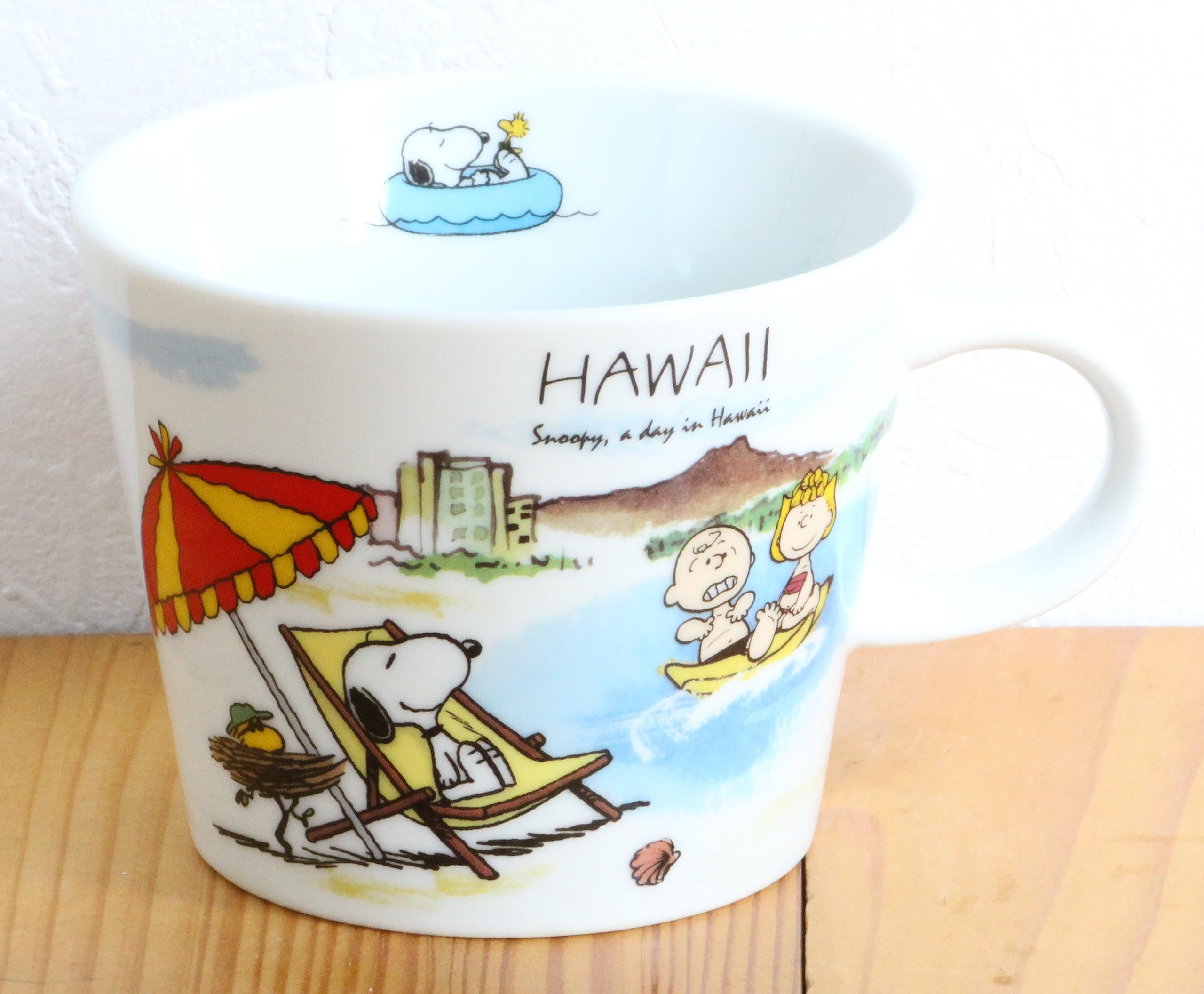 Amazon.com: PEANUTS(ピーナッツ) Snoopy World Travel Mug, Hawaii 