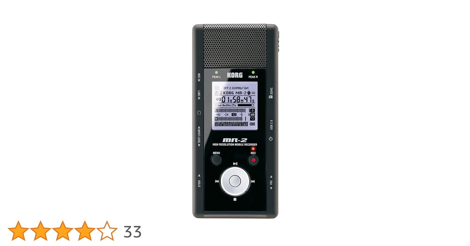 Amazon | KORG コルグ 超高音質 マルチビット 録音・再生 携帯