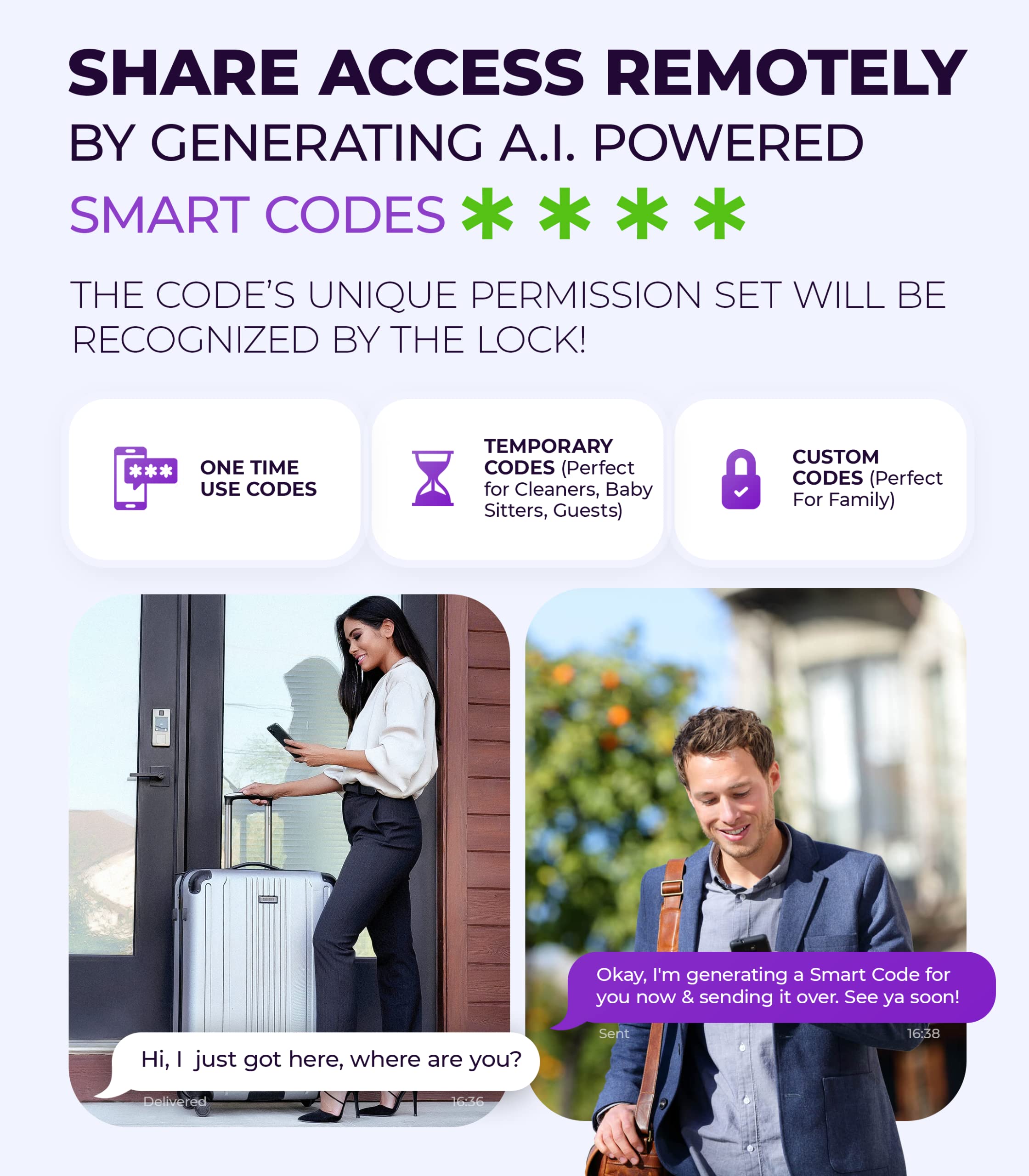 ROOK™ 5in1 Smart Lock Use Fingerprint, Passcode, A...B09DGVGJZJ