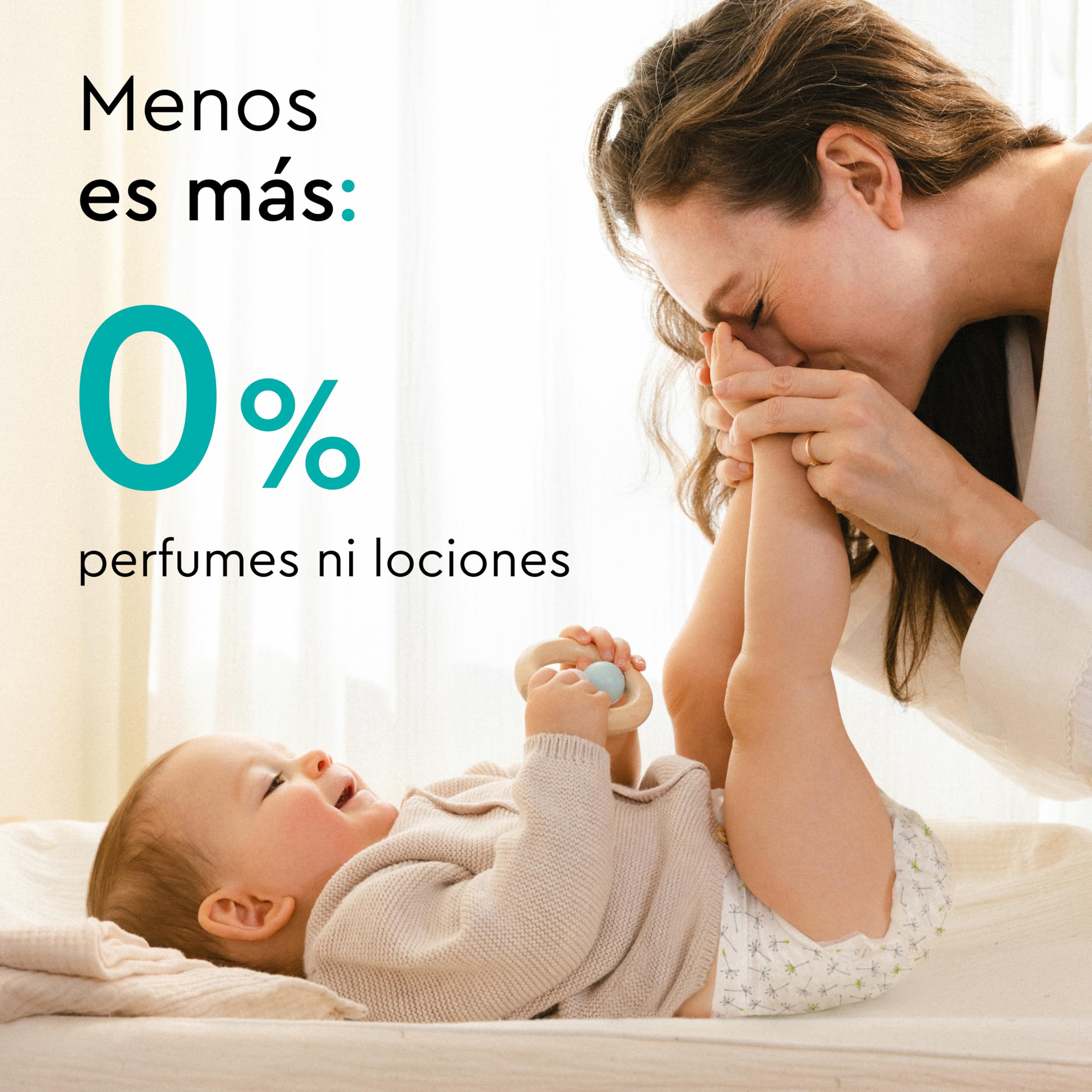 Pañales LILLYDOO delicados con la piel - talla 1 (2+ kg), caja de medio mes (72 unidades), protección contra fugas, suaves, sin perfumes ni lociones y dermatológicamente probados — view 4