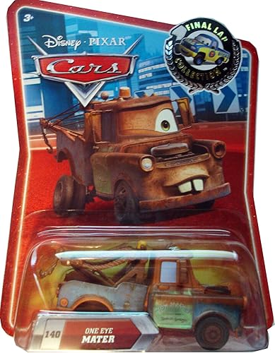 Disney Pixar Cars - Coche de personajes de la colección final One Eye Mater #140